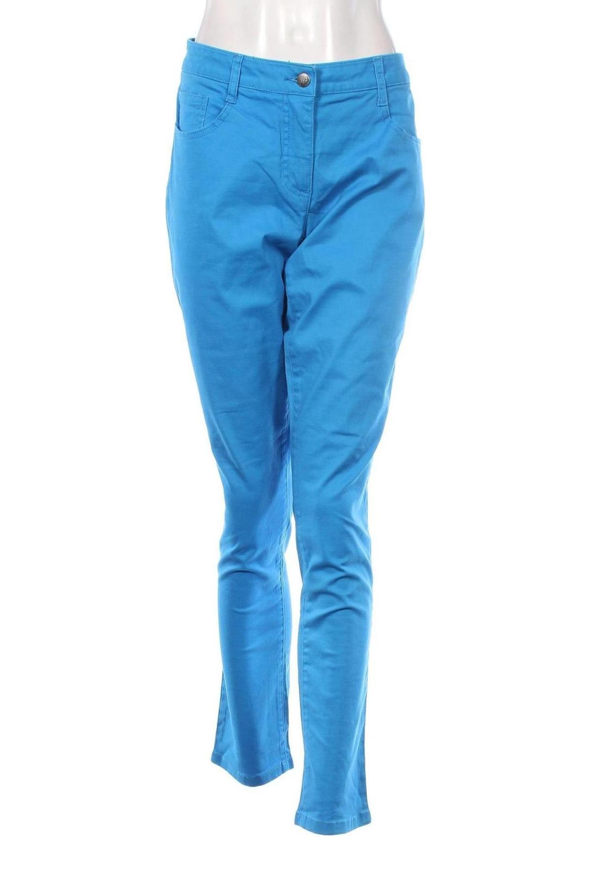 Pantaloni de femei Bpc Bonprix Collection, Mărime L, Culoare Albastru, Preț 25,99 Lei