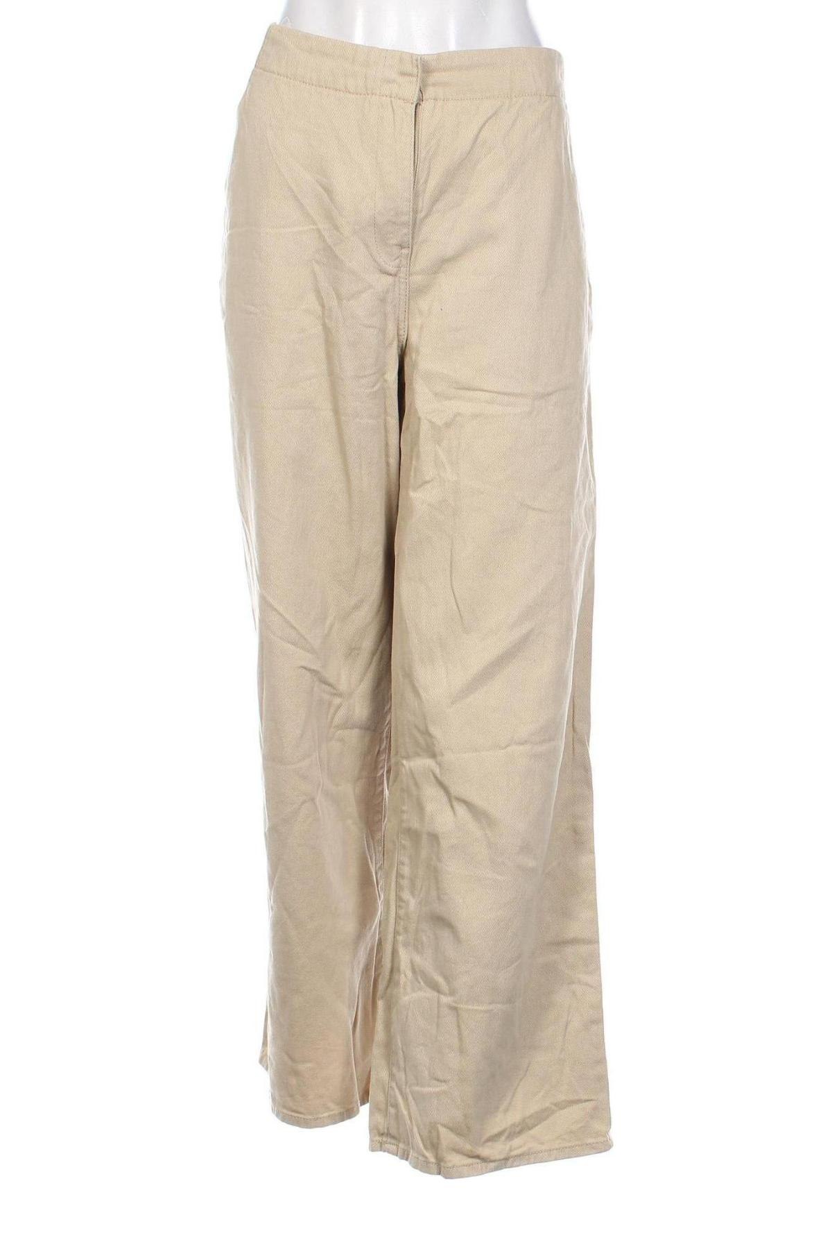 Damenhose H&M, Größe M, Farbe Beige, Preis 6,49 €