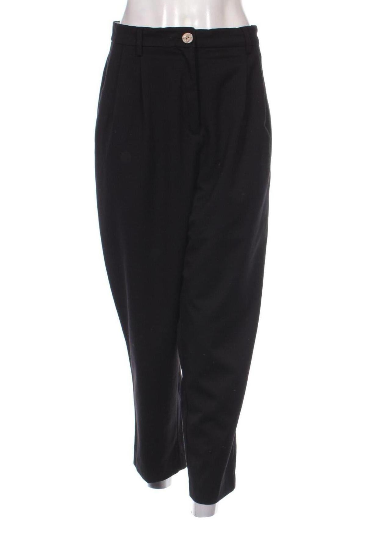 Pantaloni de femei H&M, Mărime L, Culoare Negru, Preț 44,99 Lei