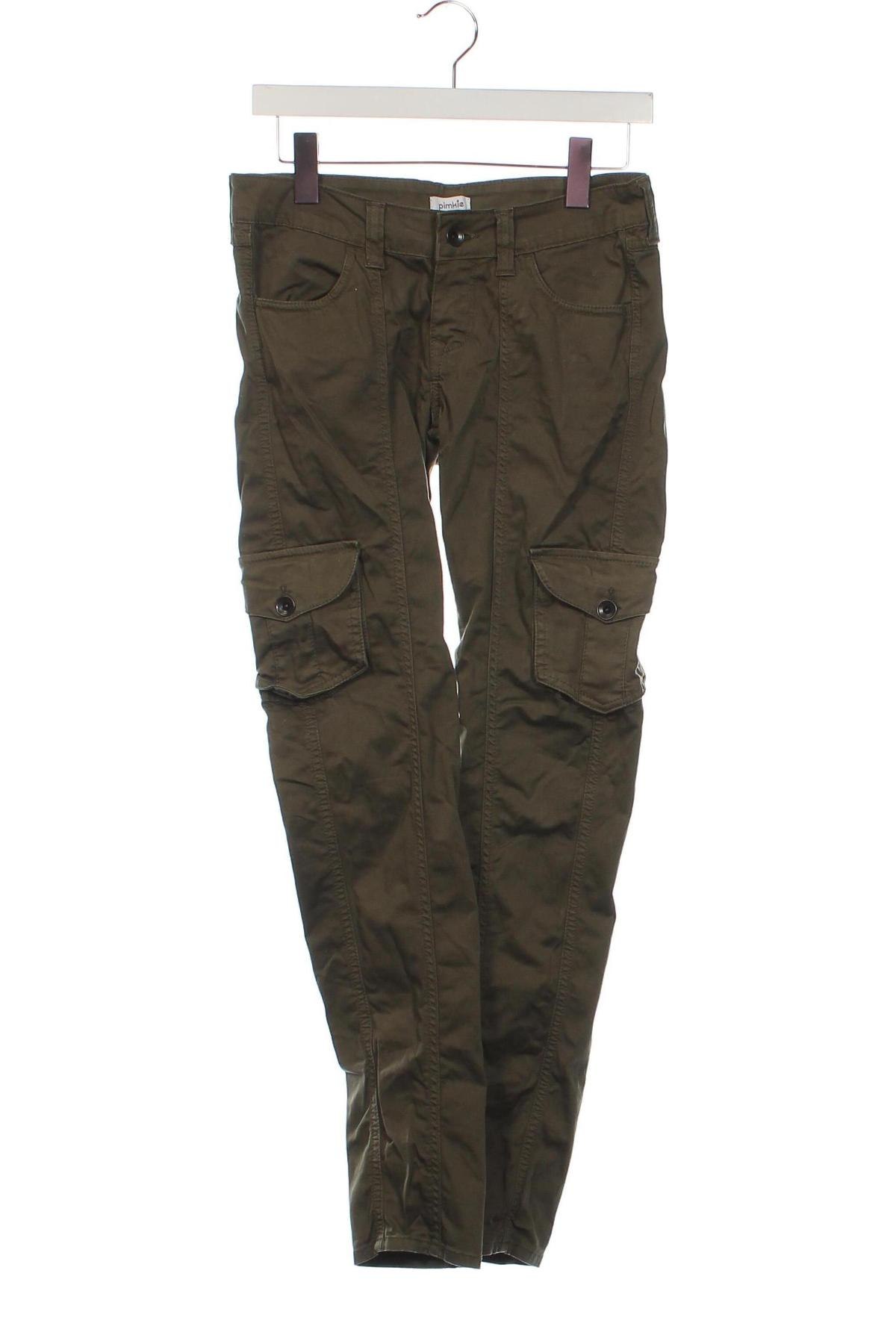 Pantaloni de femei Pimkie, Mărime XS, Culoare Verde, Preț 40,99 Lei