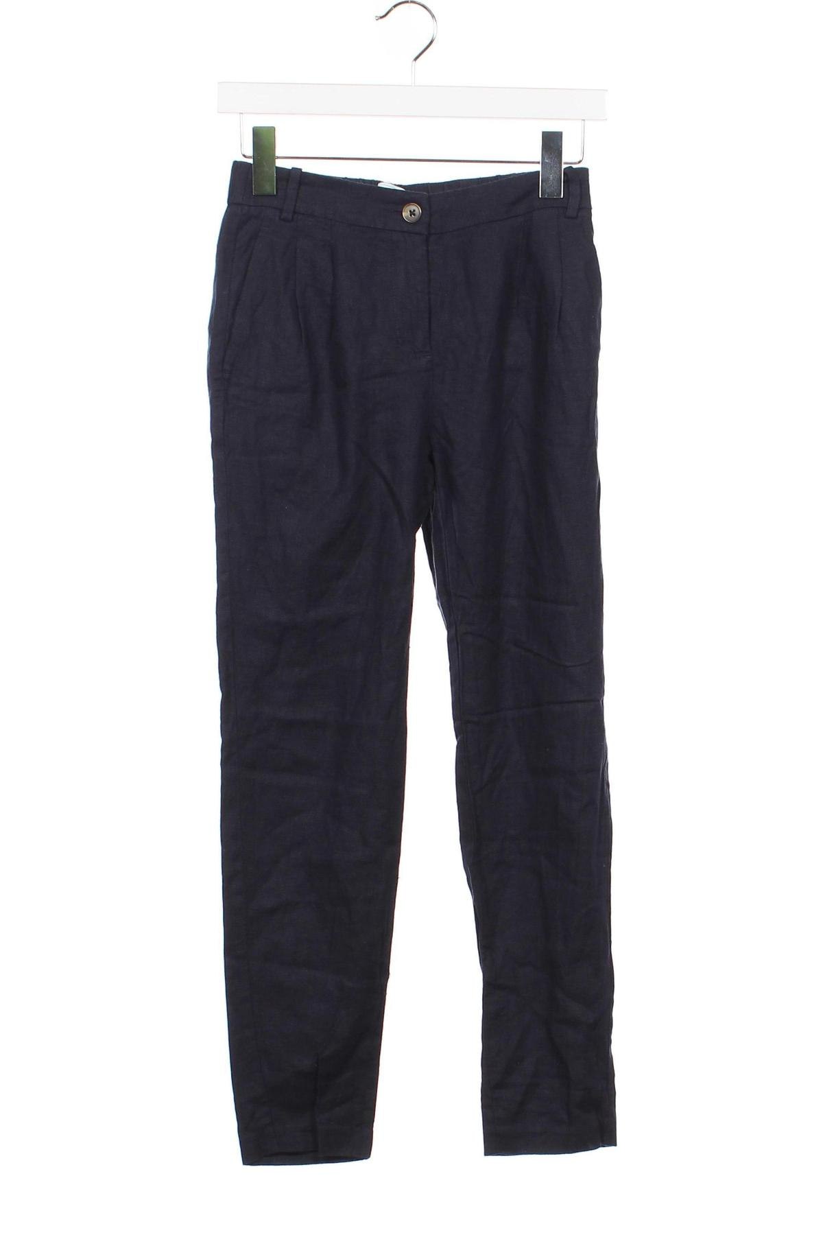 Pantaloni de femei Promod, Mărime XS, Culoare Albastru, Preț 62,99 Lei