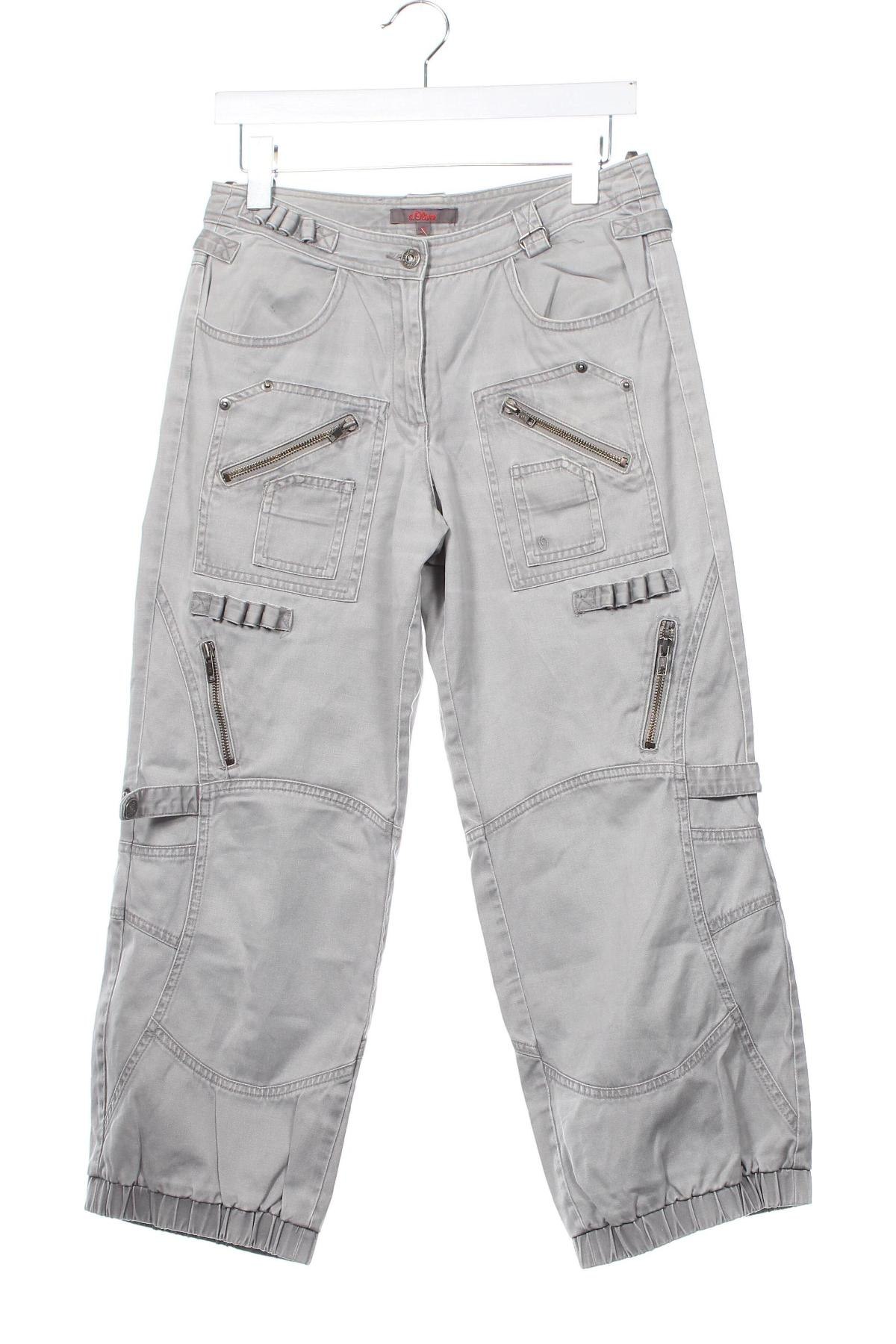 Pantaloni de femei S.Oliver, Mărime S, Culoare Gri, Preț 68,99 Lei