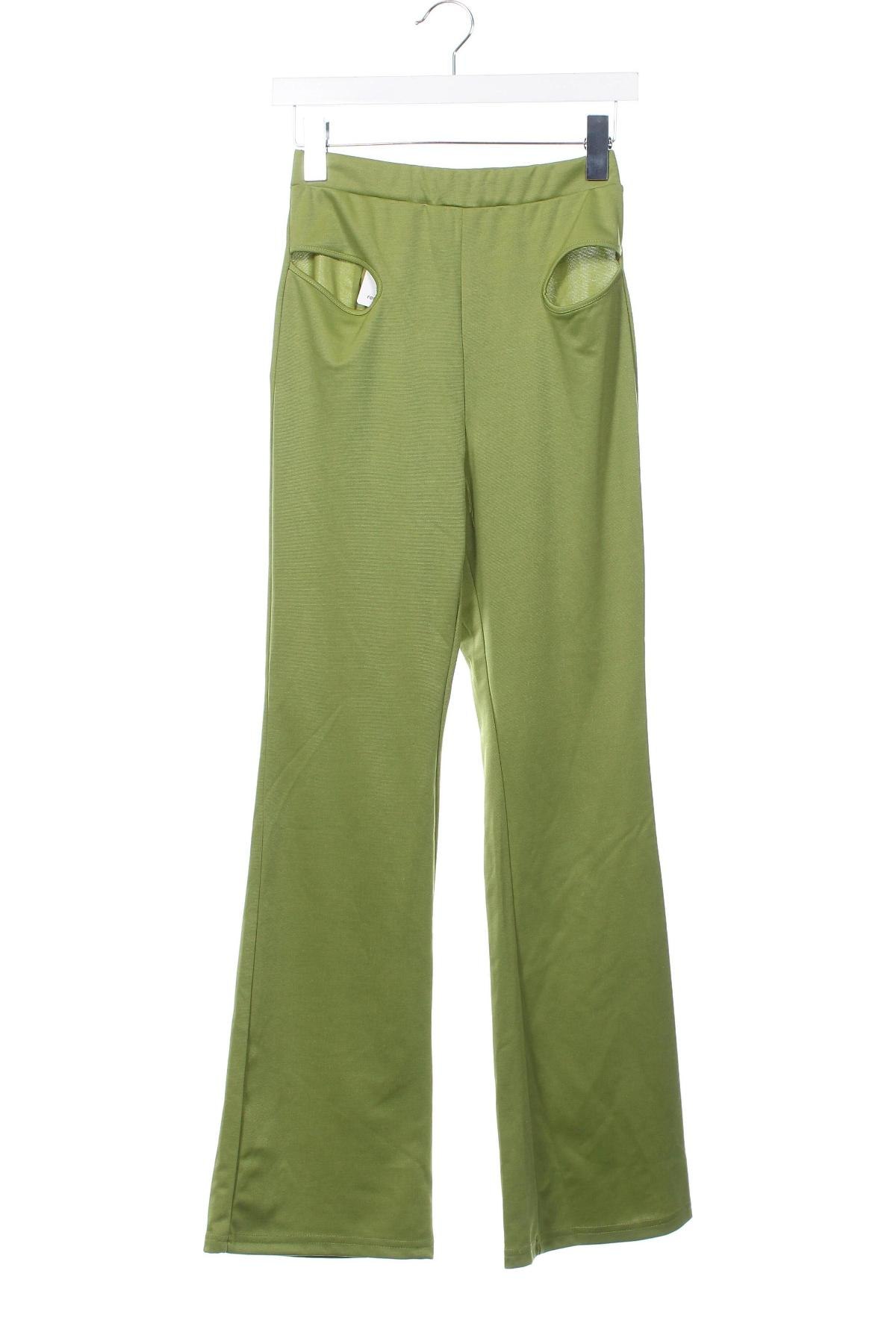 Pantaloni de femei SHEIN, Mărime XS, Culoare Verde, Preț 84,72 Lei