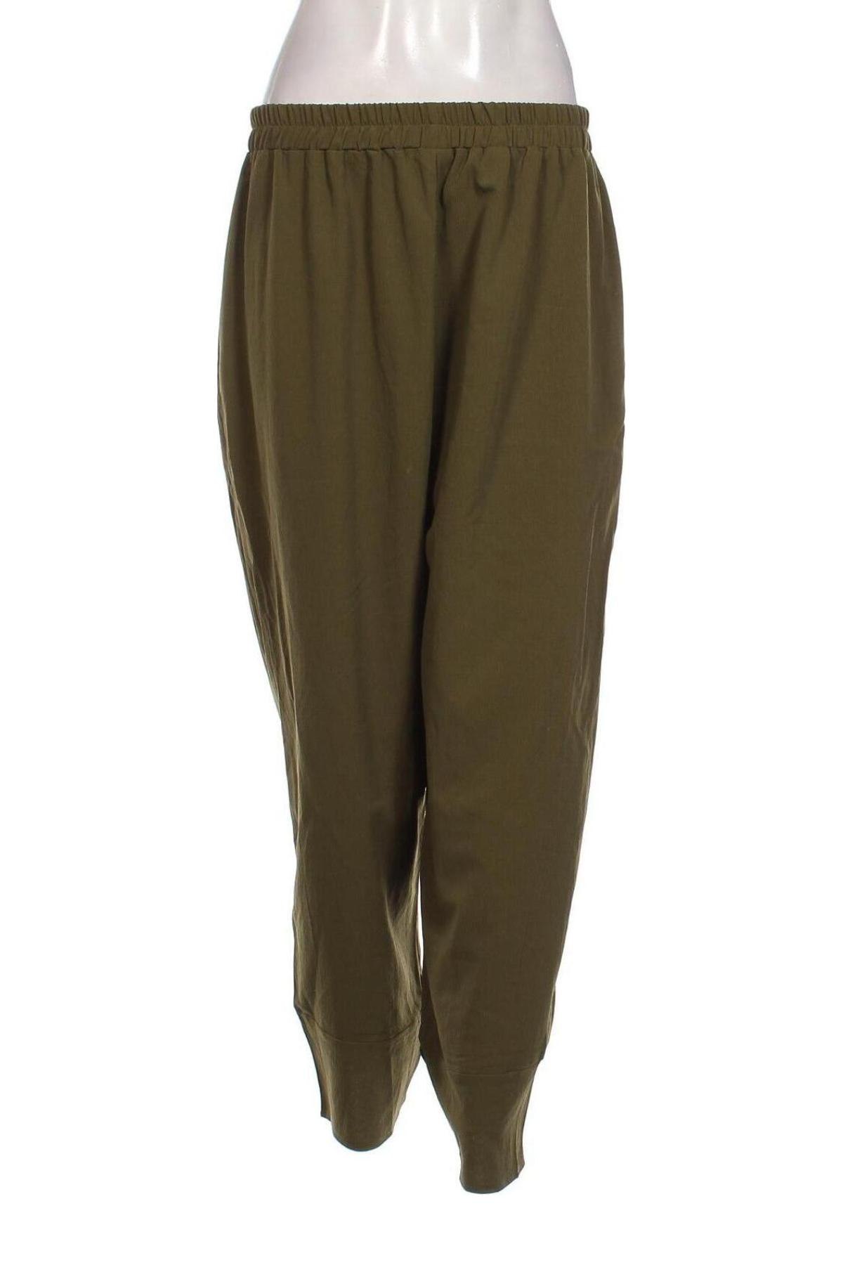 Pantaloni de femei SHEIN, Mărime XL, Culoare Verde, Preț 37,99 Lei