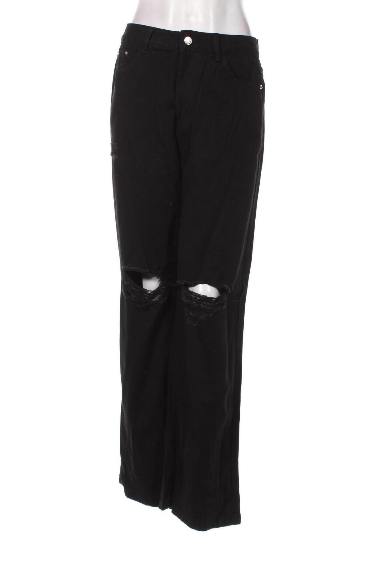 Pantaloni de femei SHEIN, Mărime M, Culoare Negru, Preț 28,99 Lei