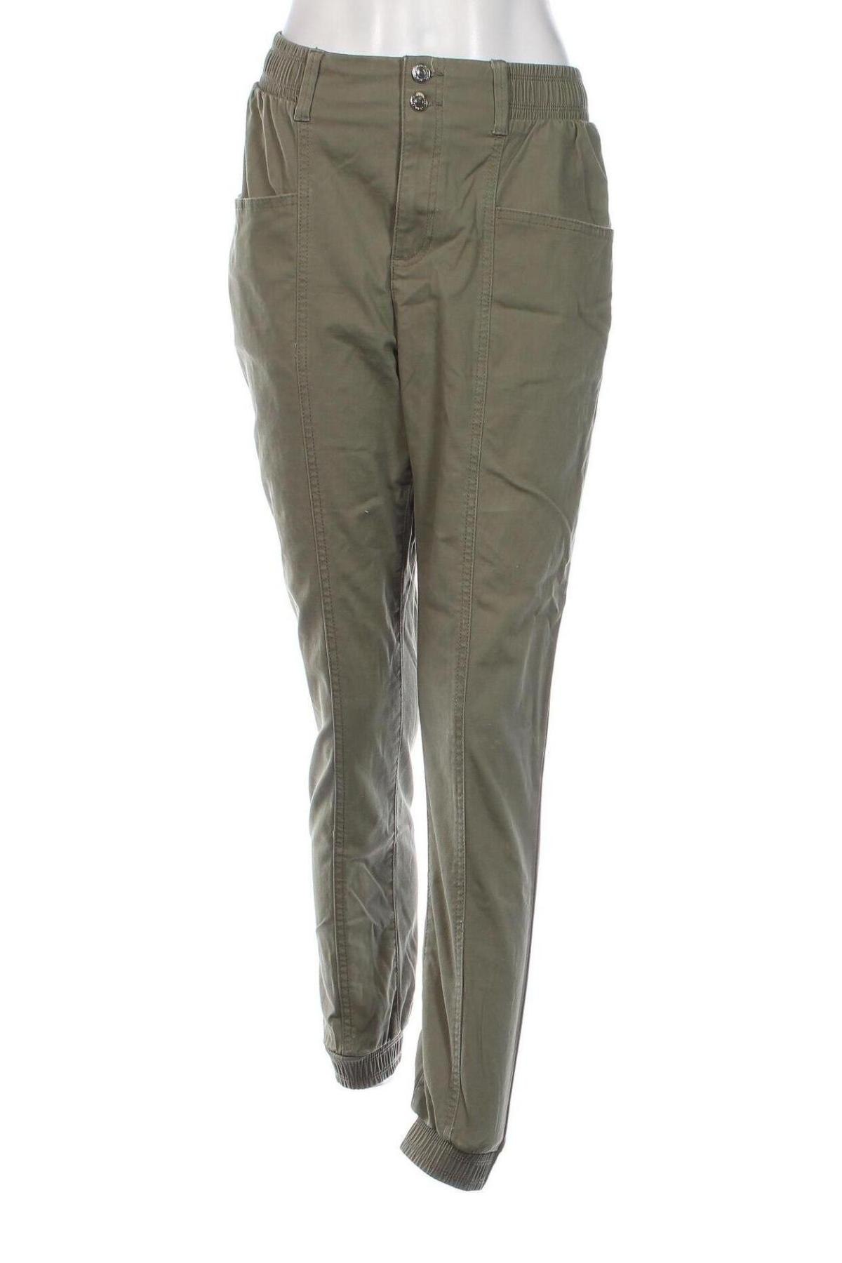 Pantaloni de femei Sinsay, Mărime M, Culoare Verde, Preț 29,99 Lei