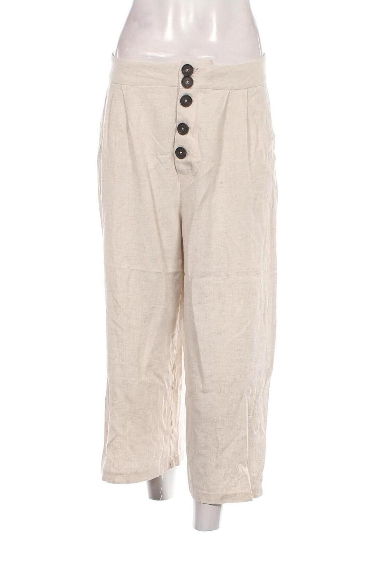 Damenhose Stradivarius, Größe M, Farbe Beige, Preis € 8,99