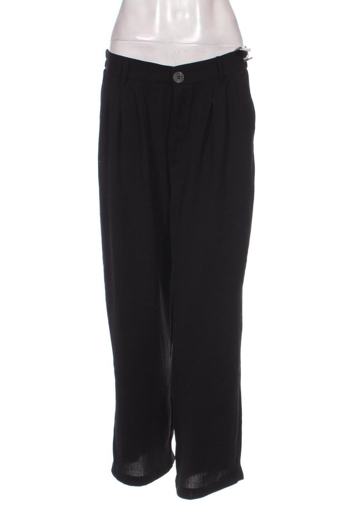 Pantaloni de femei Stradivarius, Mărime L, Culoare Negru, Preț 44,99 Lei