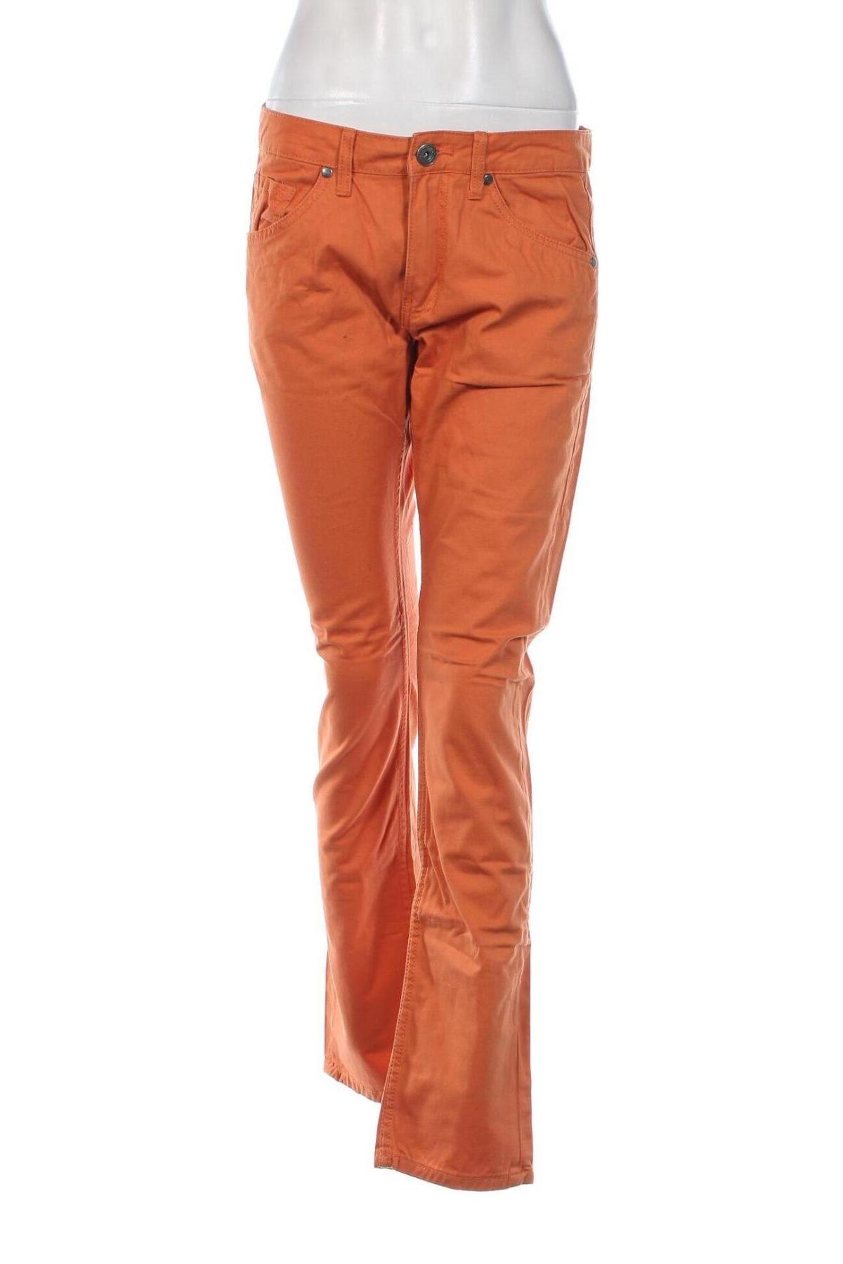 Damenhose Terranova, Größe L, Farbe Orange, Preis 3,49 €