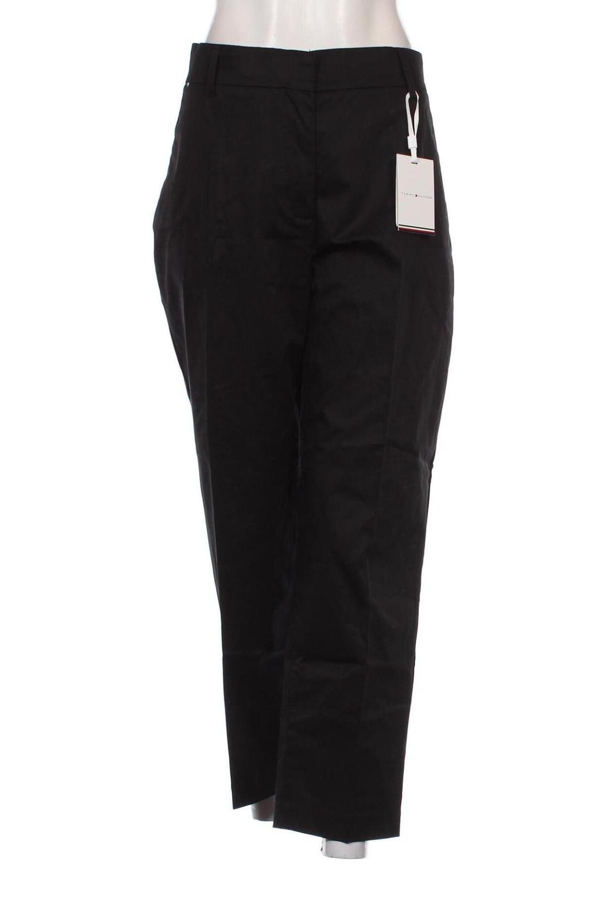 Pantaloni de femei Tommy Hilfiger, Mărime L, Culoare Negru, Preț 710,99 Lei