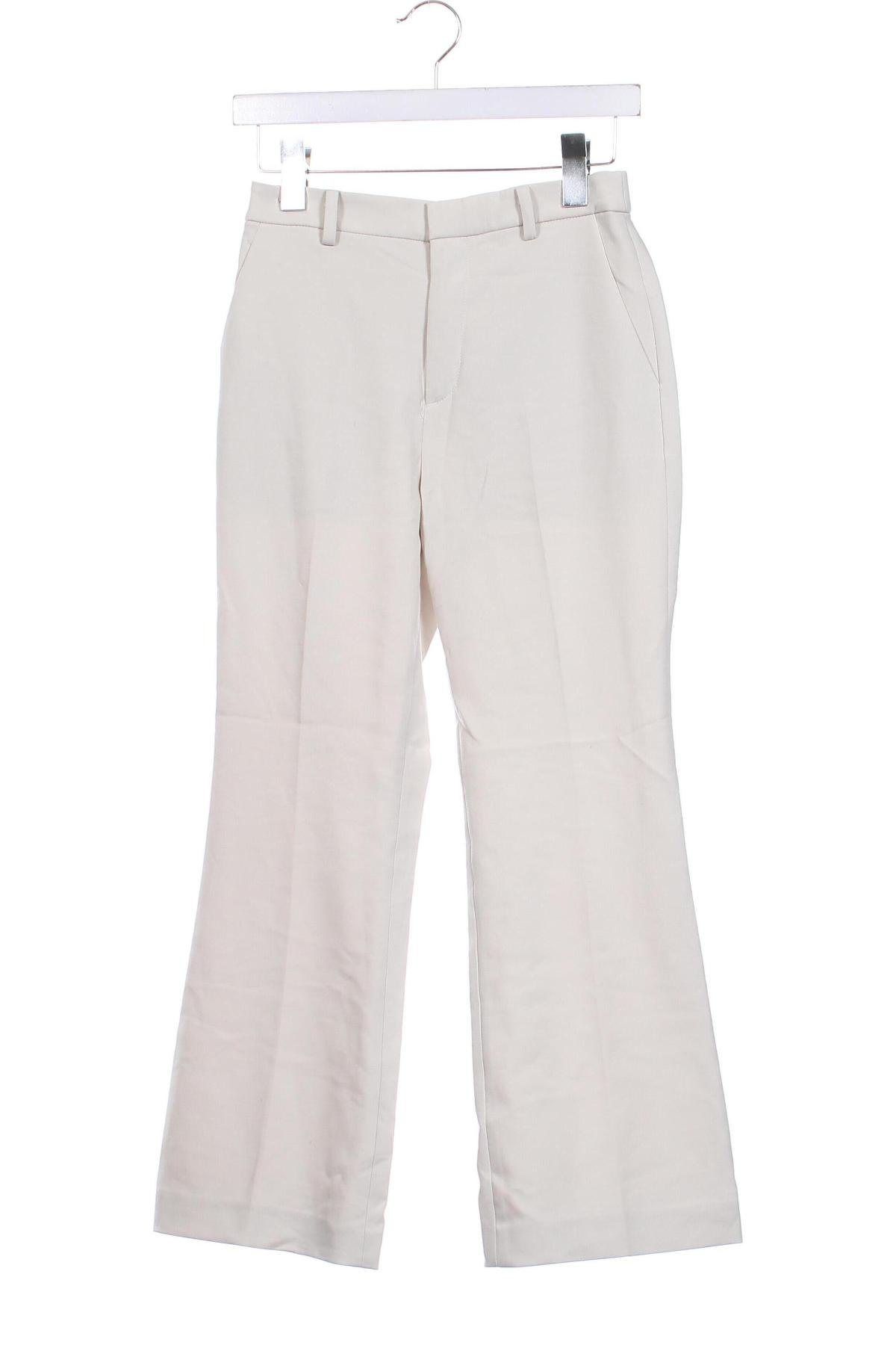 Pantaloni de femei Uniqlo, Mărime XS, Culoare Ecru, Preț 134,99 Lei