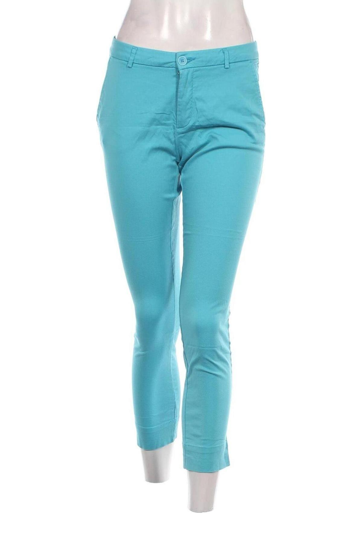 Pantaloni de femei United Colors Of Benetton, Mărime M, Culoare Albastru, Preț 57,99 Lei