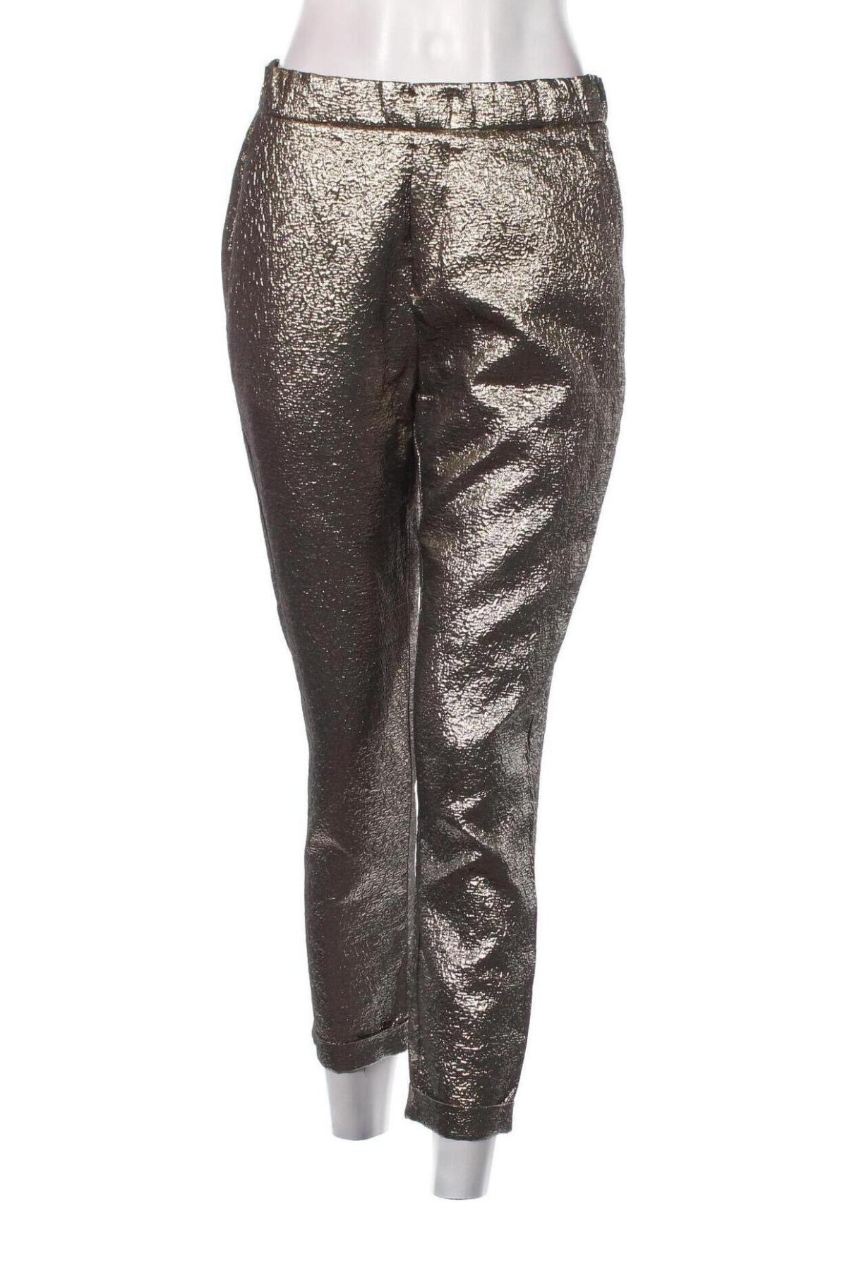 Damenhose Zara, Größe S, Farbe Golden, Preis 5,99 €