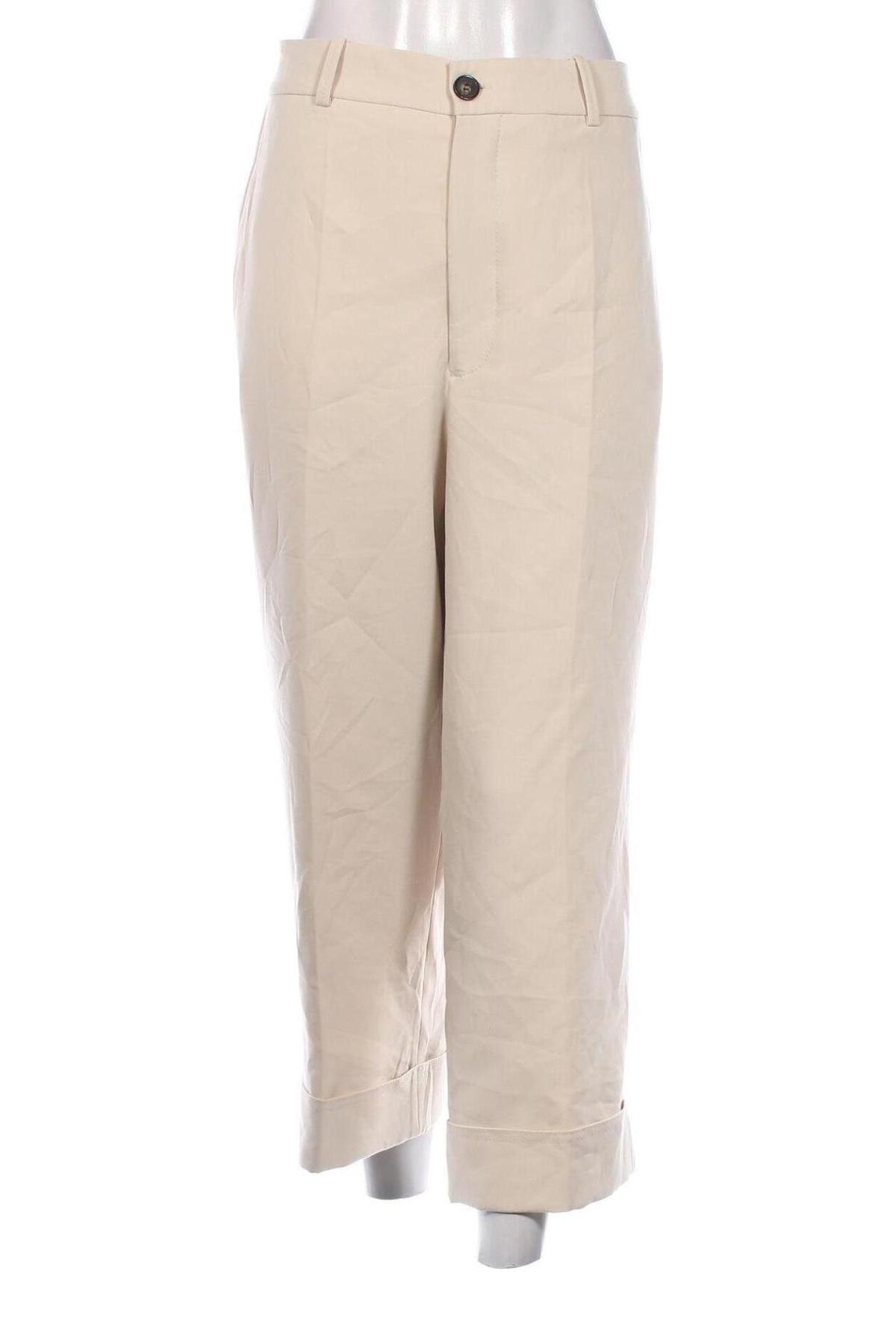 Damenhose Zara, Größe XL, Farbe Beige, Preis 18,99 €