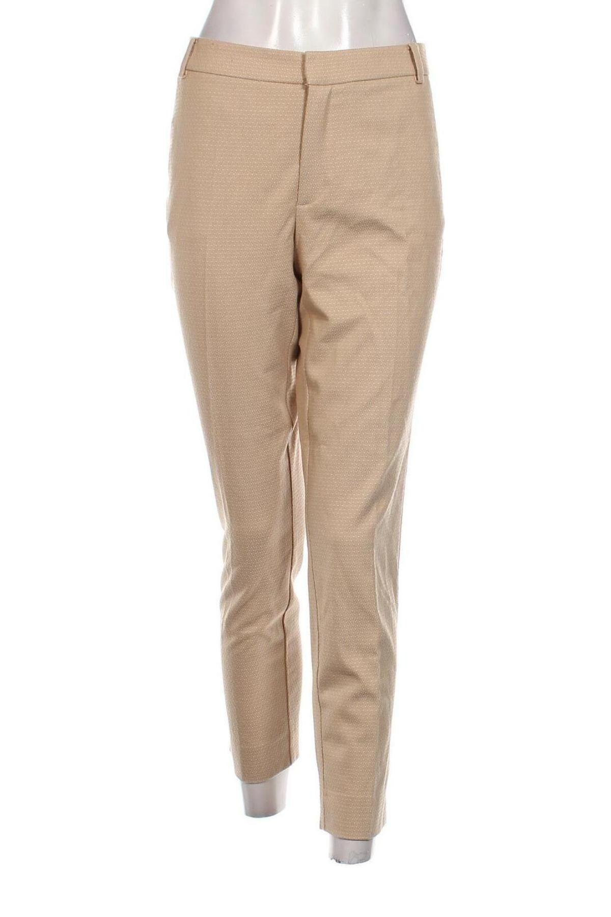 Damenhose Zara, Größe M, Farbe Beige, Preis 21,89 €