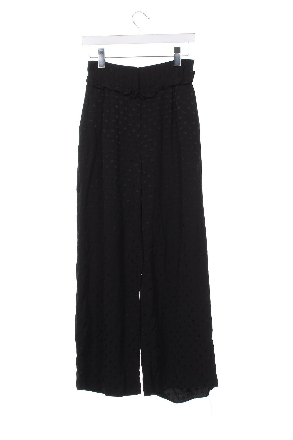 Pantaloni de femei Zara, Mărime XS, Culoare Negru, Preț 68,88 Lei