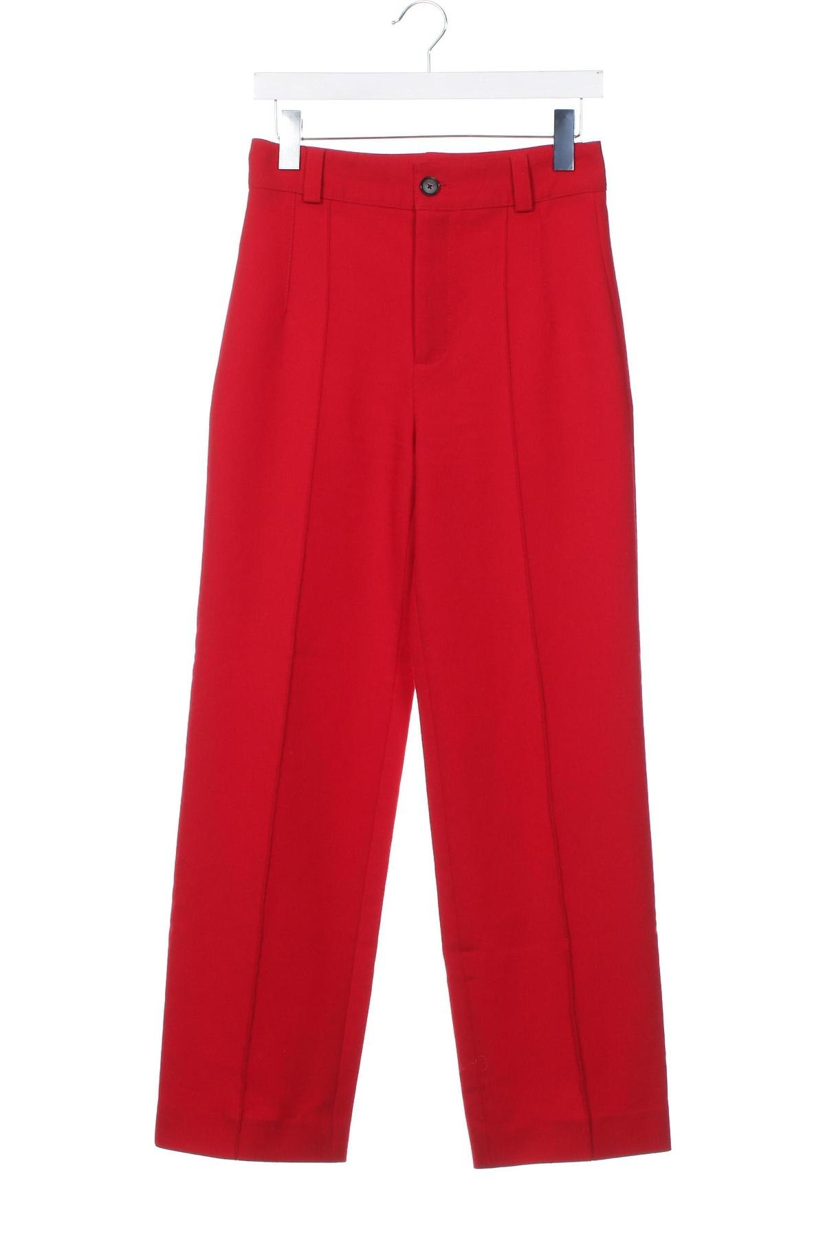 Damenhose Zara, Größe XS, Farbe Rot, Preis € 8,49