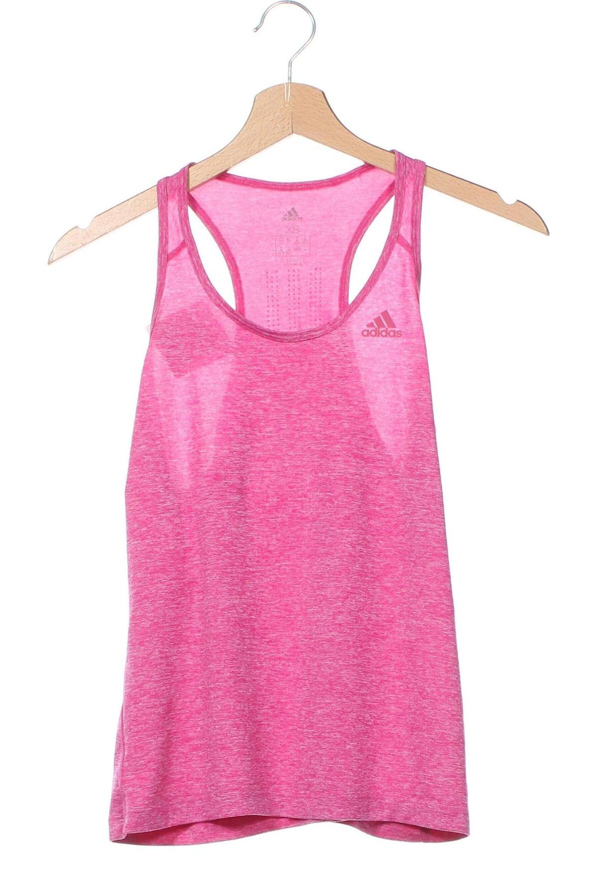 Damentop Adidas, Größe XS, Farbe Rosa, Preis € 17,39