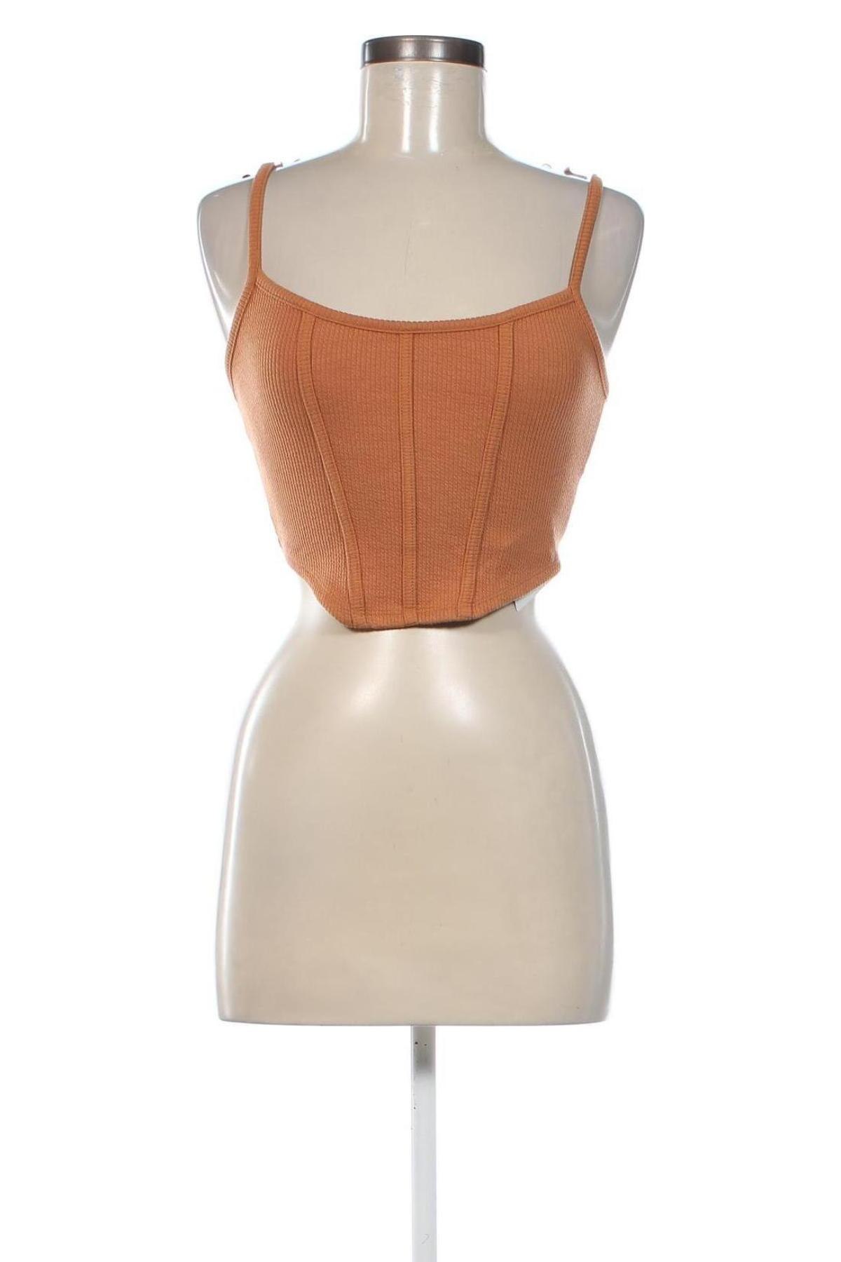 Damentop Bershka, Größe S, Farbe Orange, Preis € 4,99