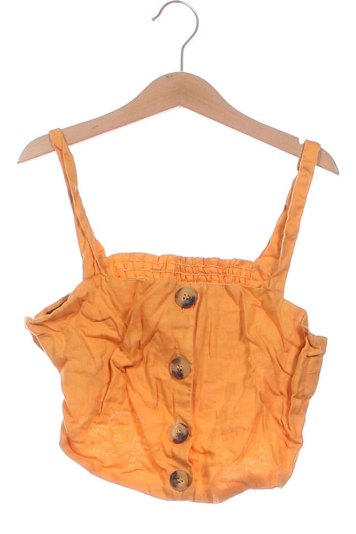 Damentop Bershka, Größe XS, Farbe Orange, Preis € 4,99