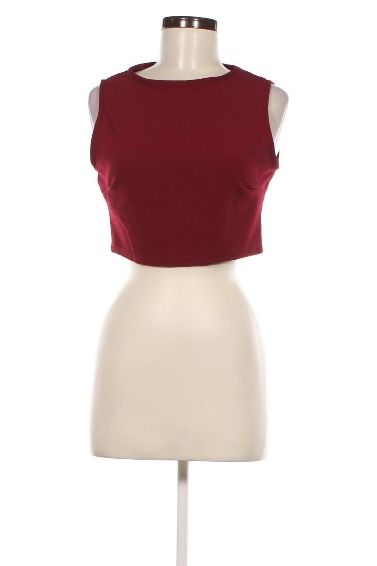 Damentop Boohoo, Größe M, Farbe Rot, Preis 3,99 €