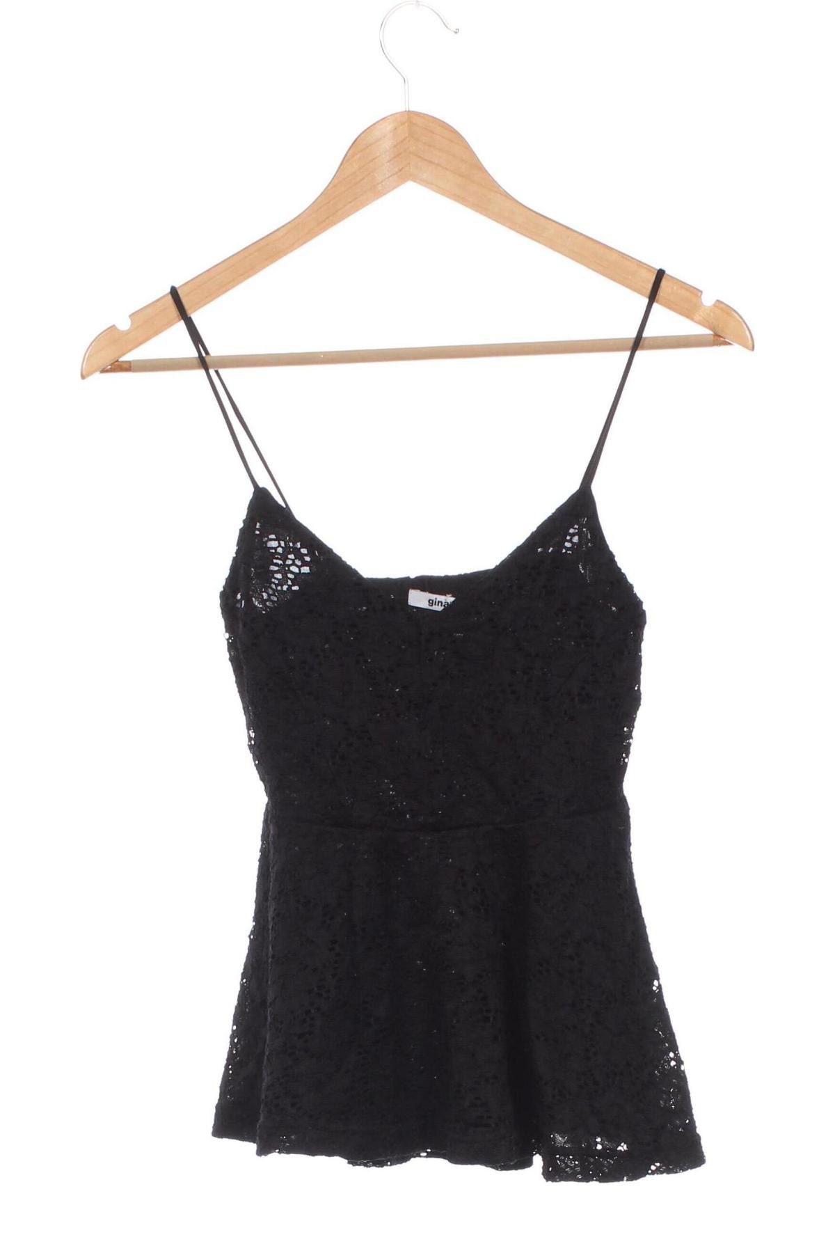 Damentop Gina Tricot, Größe XS, Farbe Schwarz, Preis € 5,99