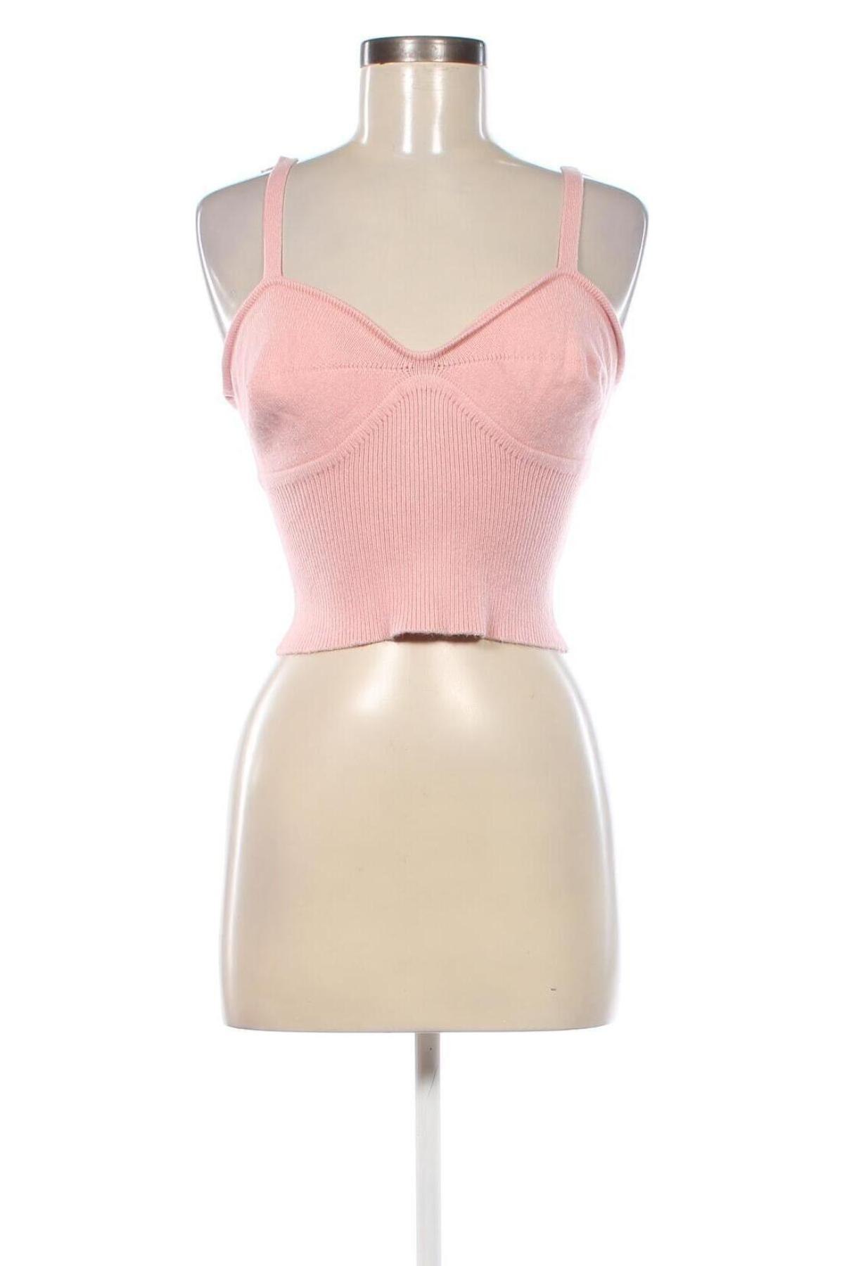 Damentop Missguided, Größe M, Farbe Aschrosa, Preis 5,99 €