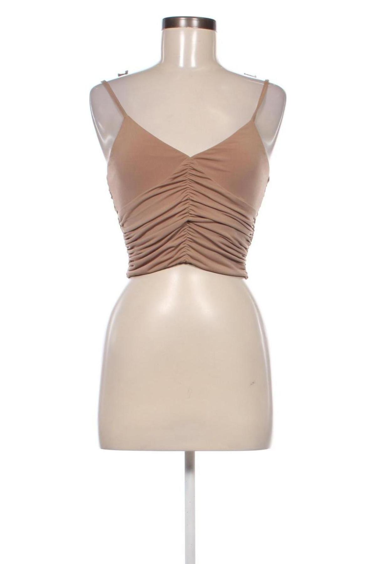 Damentop NA-KD, Größe S, Farbe Beige, Preis € 7,16