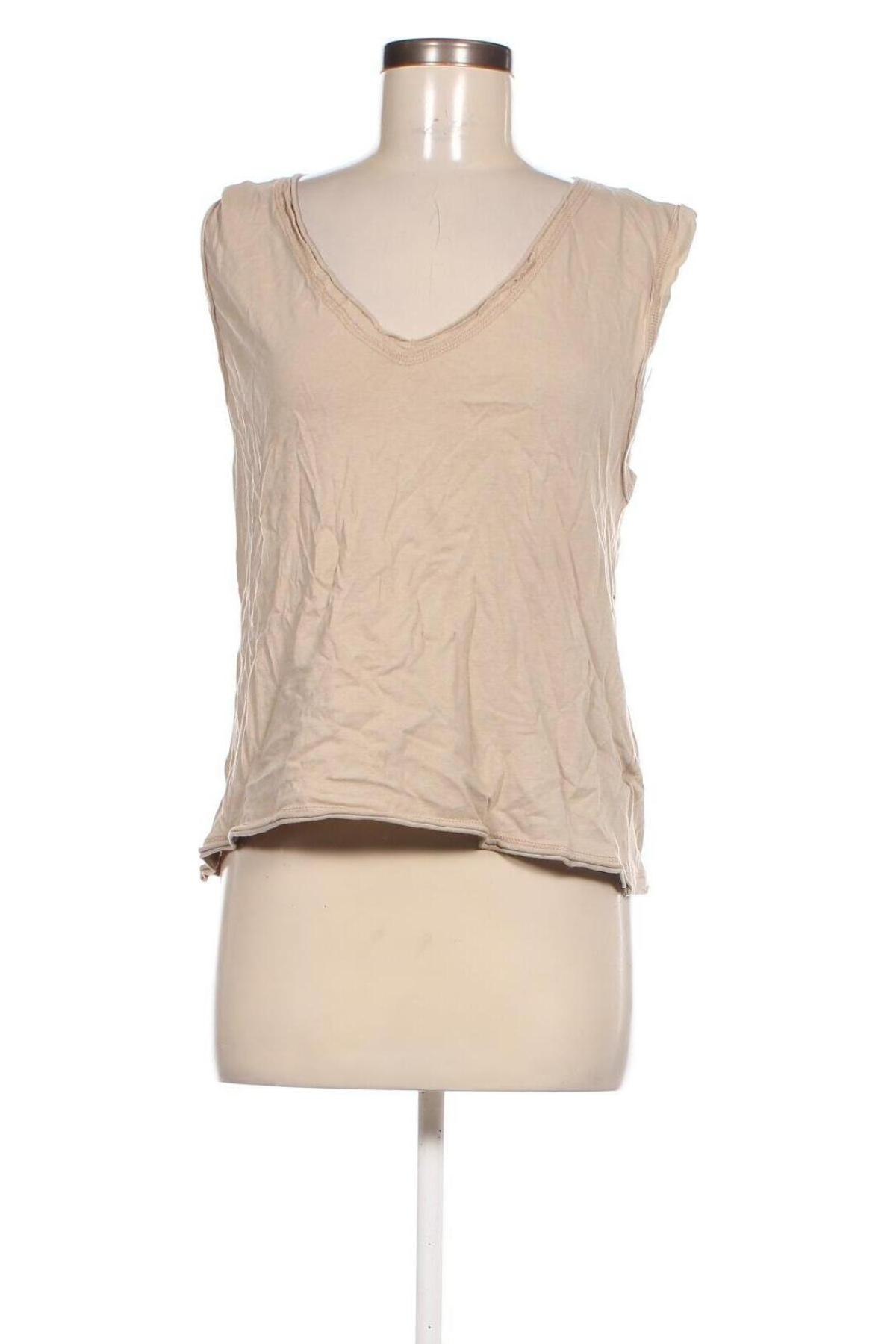 Damentop Pull&Bear, Größe M, Farbe Beige, Preis 6,49 €