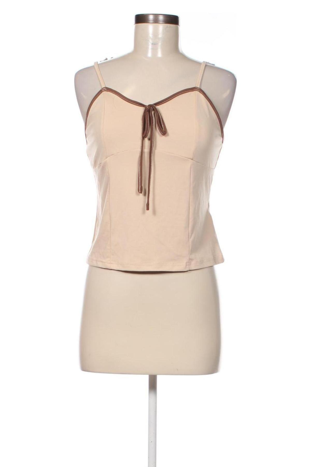 Damentop SHEIN, Größe L, Farbe Beige, Preis 4,99 €