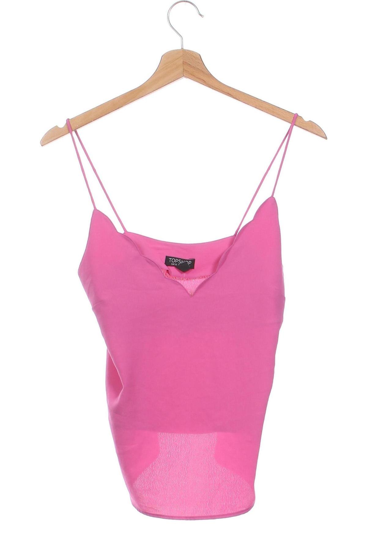 Damentop Topshop, Größe XXS, Farbe Rosa, Preis 4,99 €