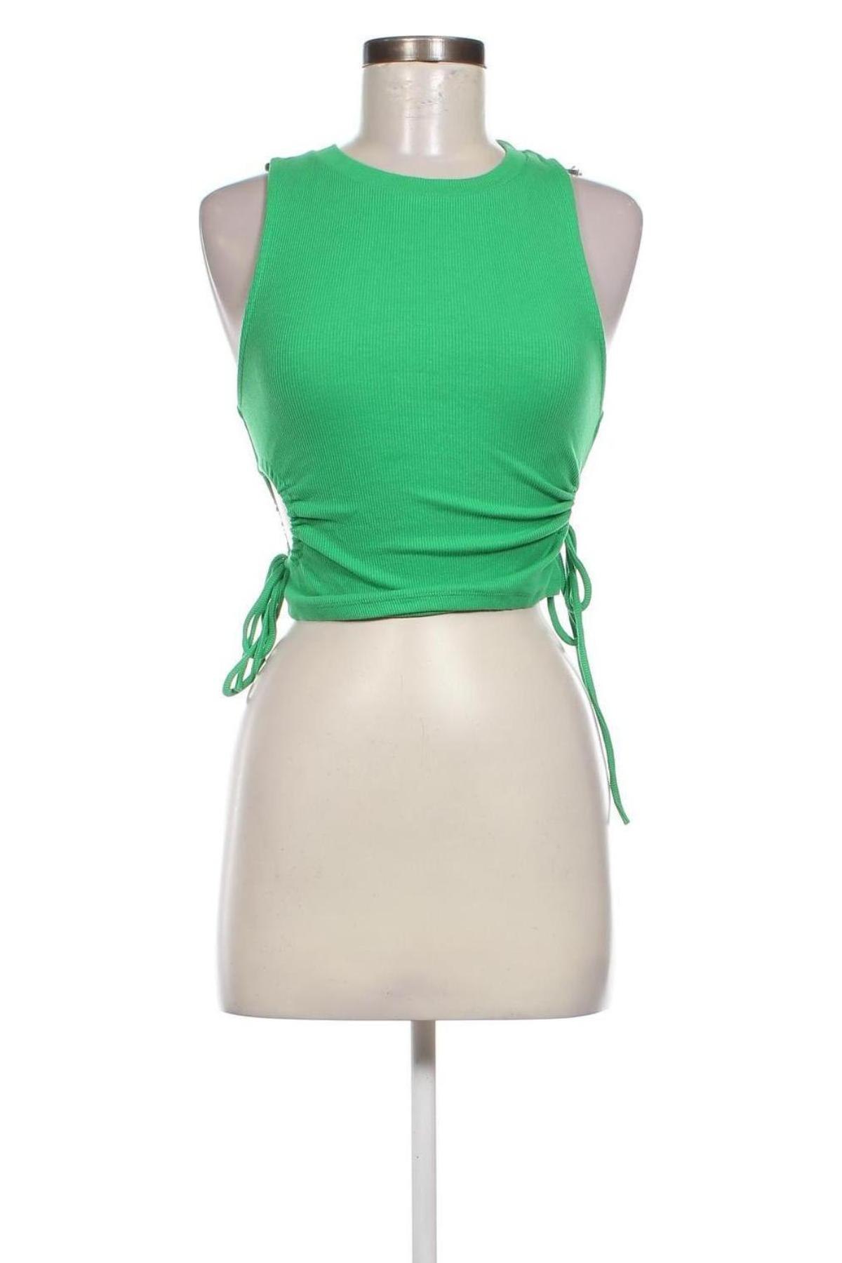 Tricou de damă Zara, Mărime M, Culoare Verde, Preț 18,99 Lei