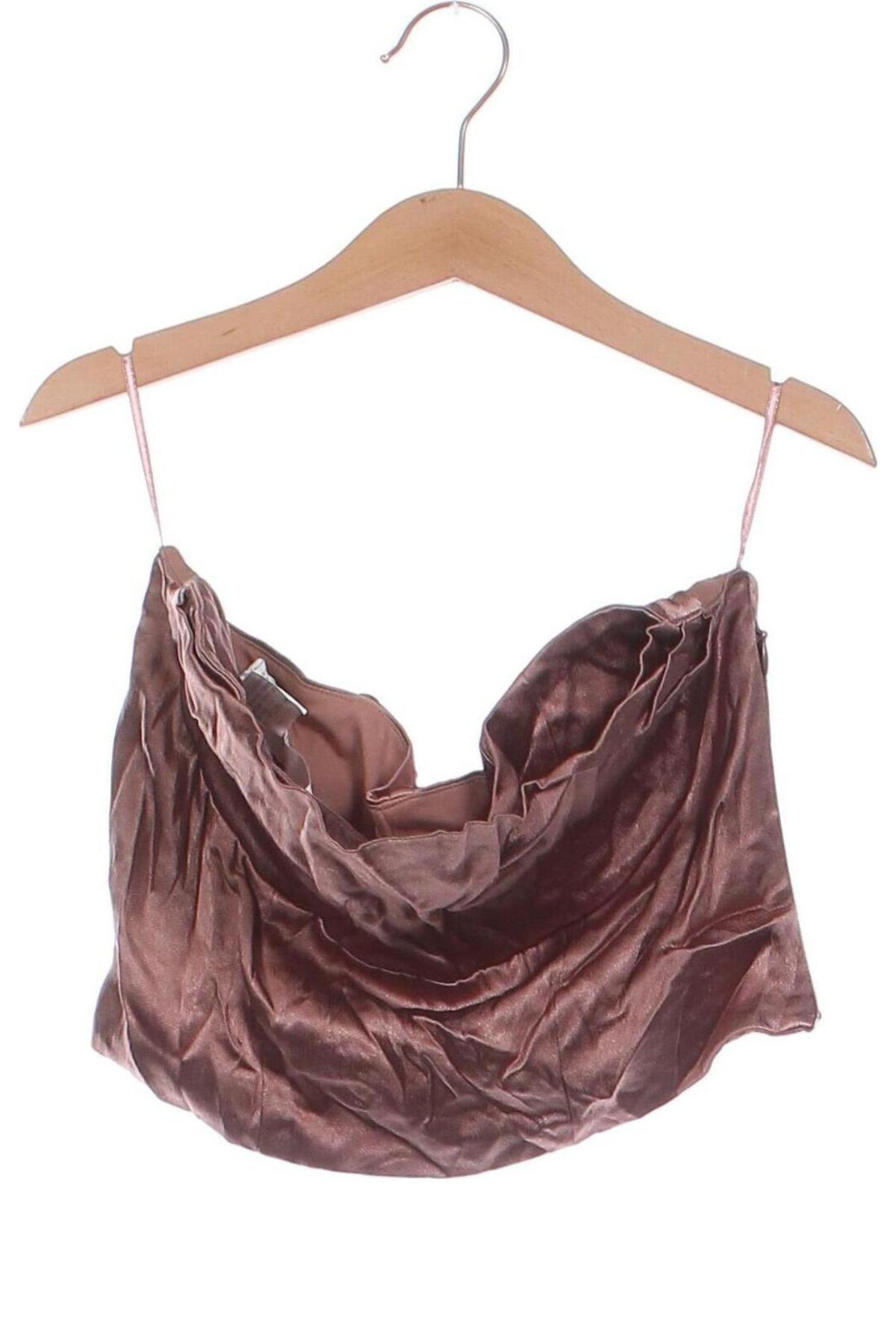 Damentop Zara, Größe S, Farbe Braun, Preis 7,99 €