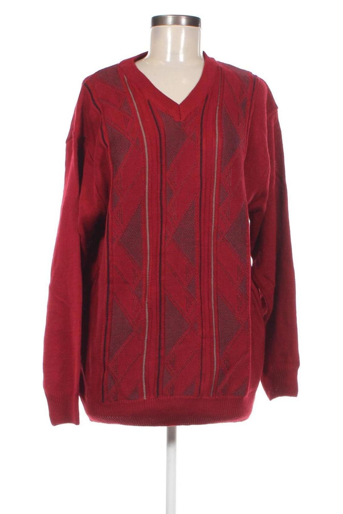 Damenpullover, Größe XL, Farbe Rot, Preis 11,49 €