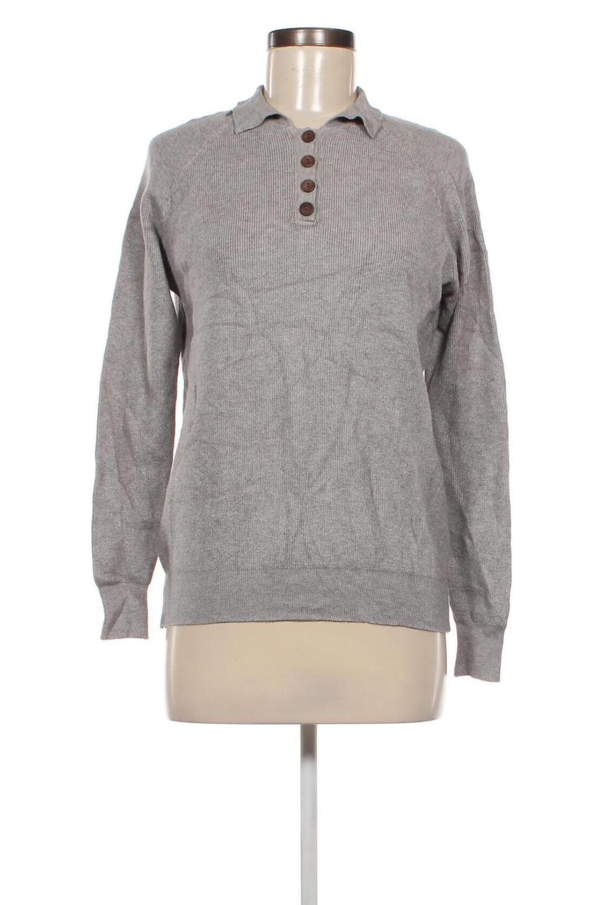 Damenpullover, Größe M, Farbe Grau, Preis 6,49 €