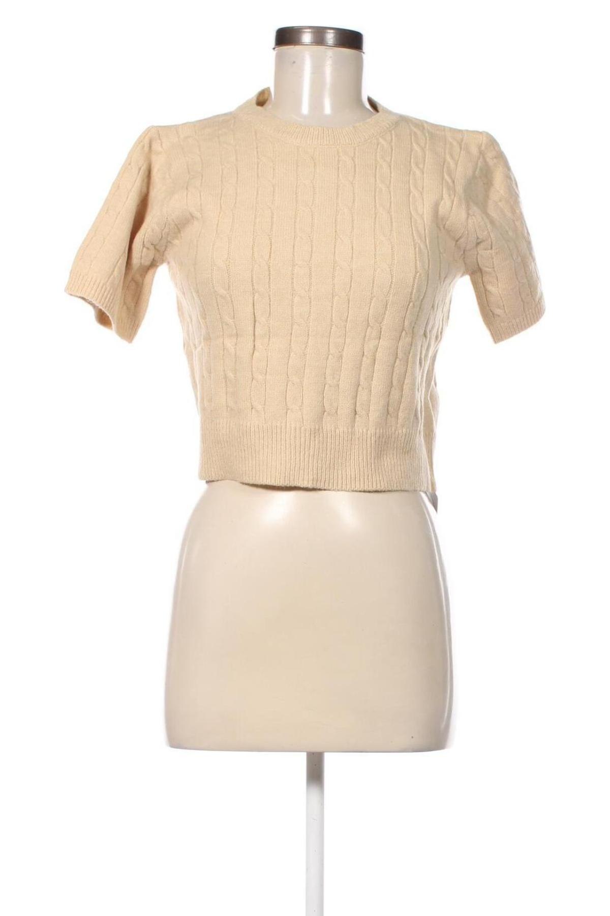 Damenpullover, Größe M, Farbe Beige, Preis 20,29 €