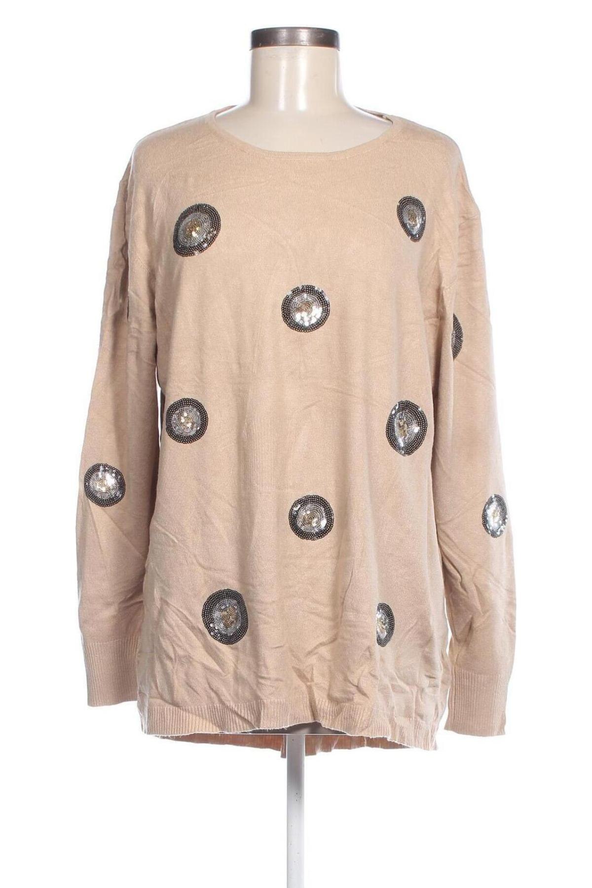 Damenpullover, Größe M, Farbe Beige, Preis € 20,29