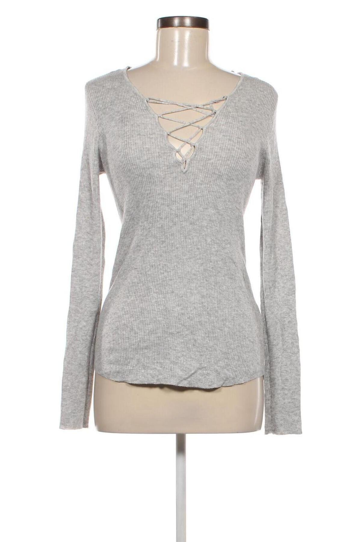 Damenpullover Bardot, Größe L, Farbe Grau, Preis 25,99 €