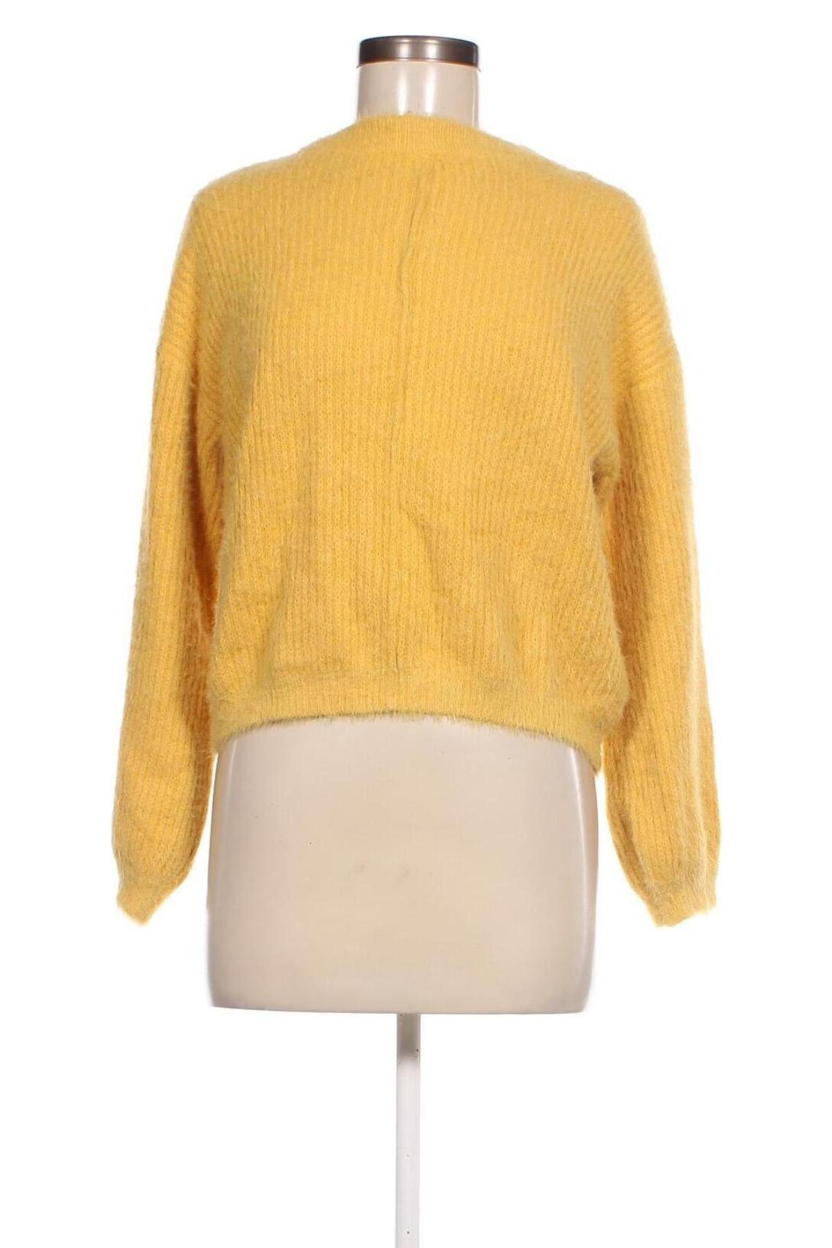 Damenpullover Bershka, Größe M, Farbe Gelb, Preis € 9,49