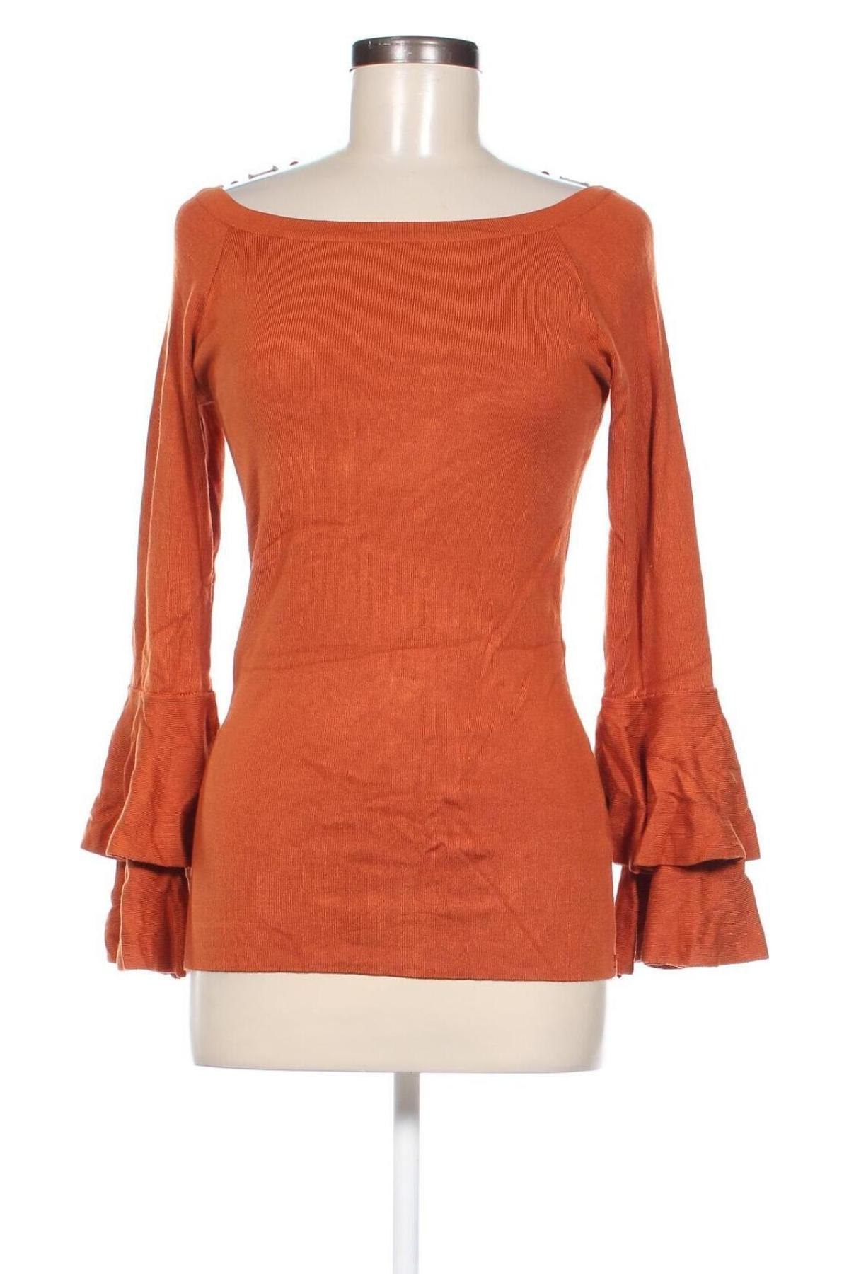 Damenpullover Caroline Morgan, Größe M, Farbe Orange, Preis 12,99 €