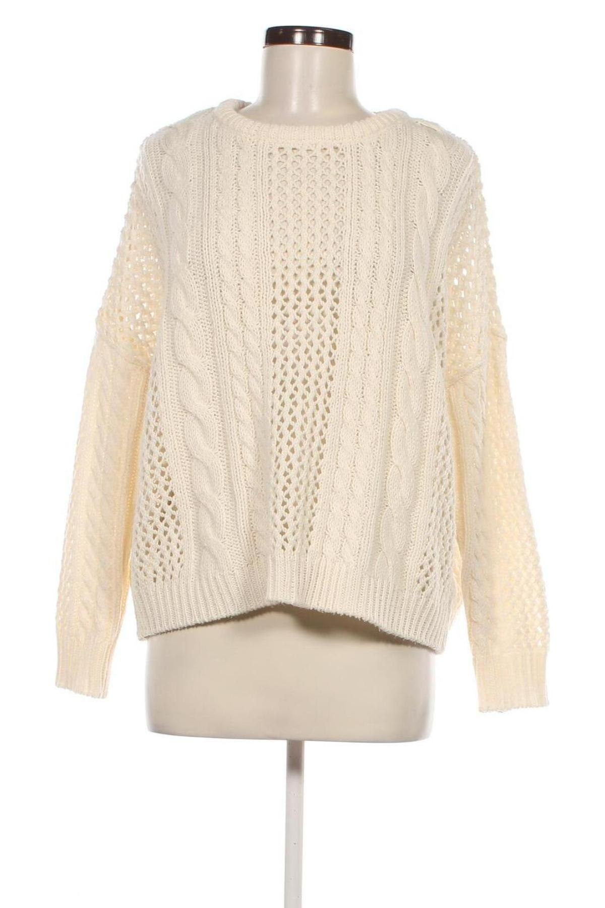 Damenpullover Gina Tricot, Größe M, Farbe Ecru, Preis € 8,99