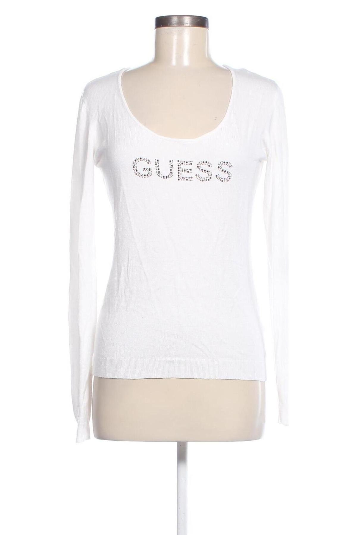 Damenpullover Guess, Größe M, Farbe Weiß, Preis 31,49 €