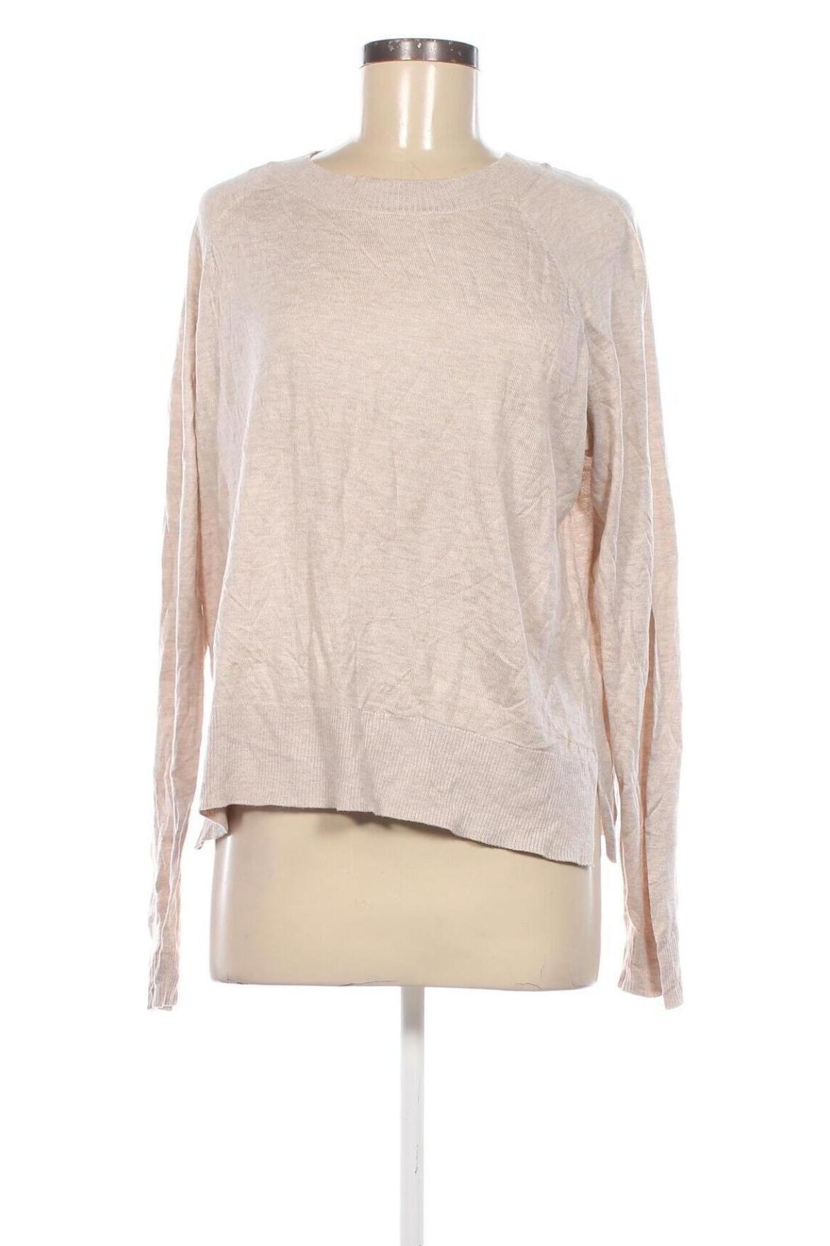 Damenpullover H&M, Größe L, Farbe Beige, Preis 10,49 €