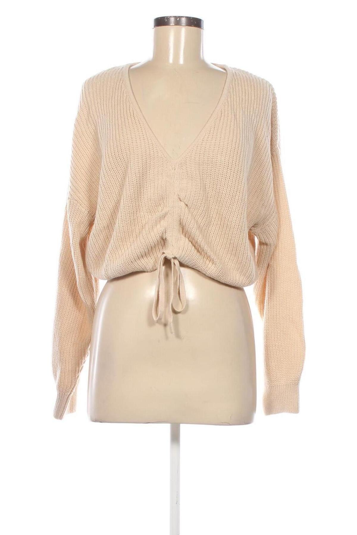 Damenpullover H&M Divided, Größe M, Farbe Beige, Preis 10,49 €