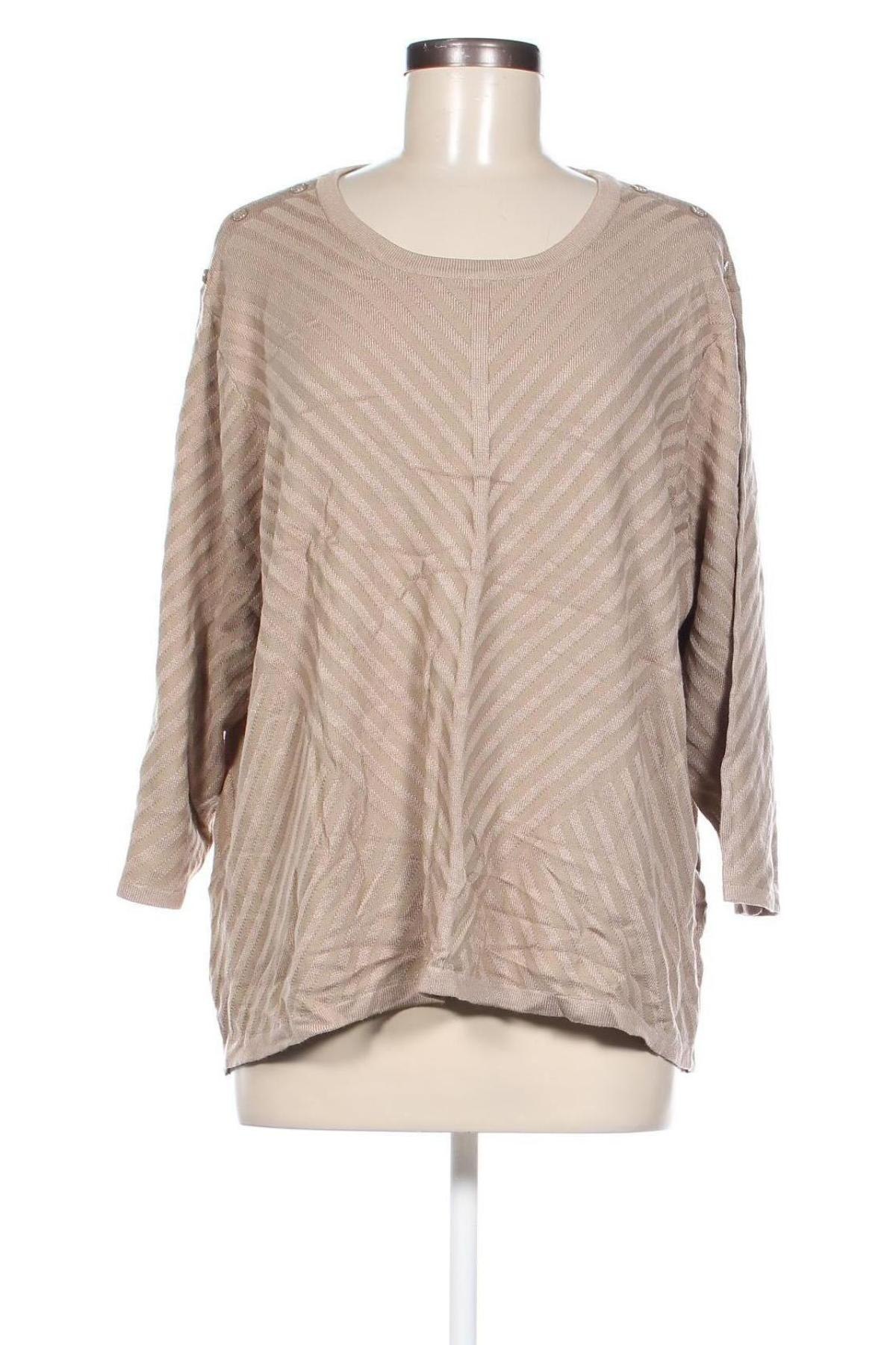 Damenpullover Millers, Größe 3XL, Farbe Beige, Preis 20,29 €