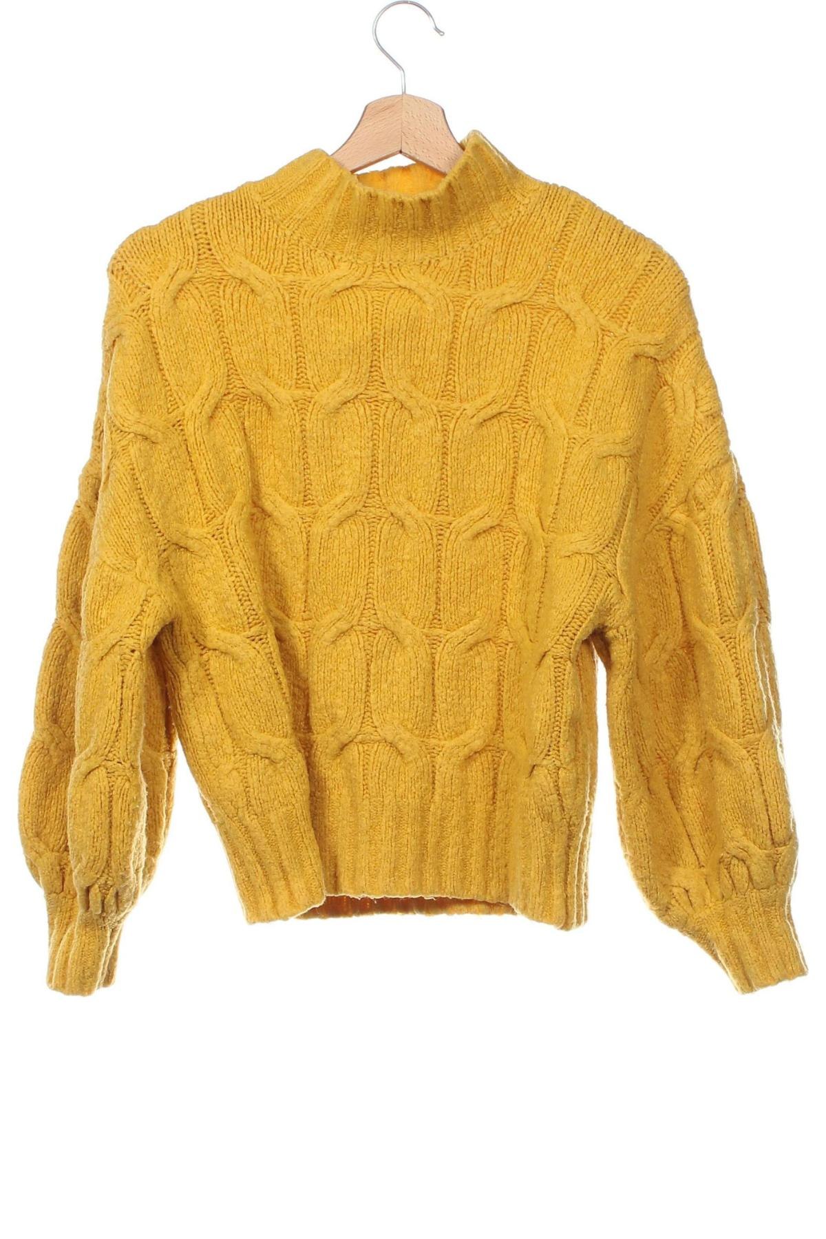 Damski sweter NA-KD, Rozmiar XS, Kolor Żółty, Cena 65,99 zł