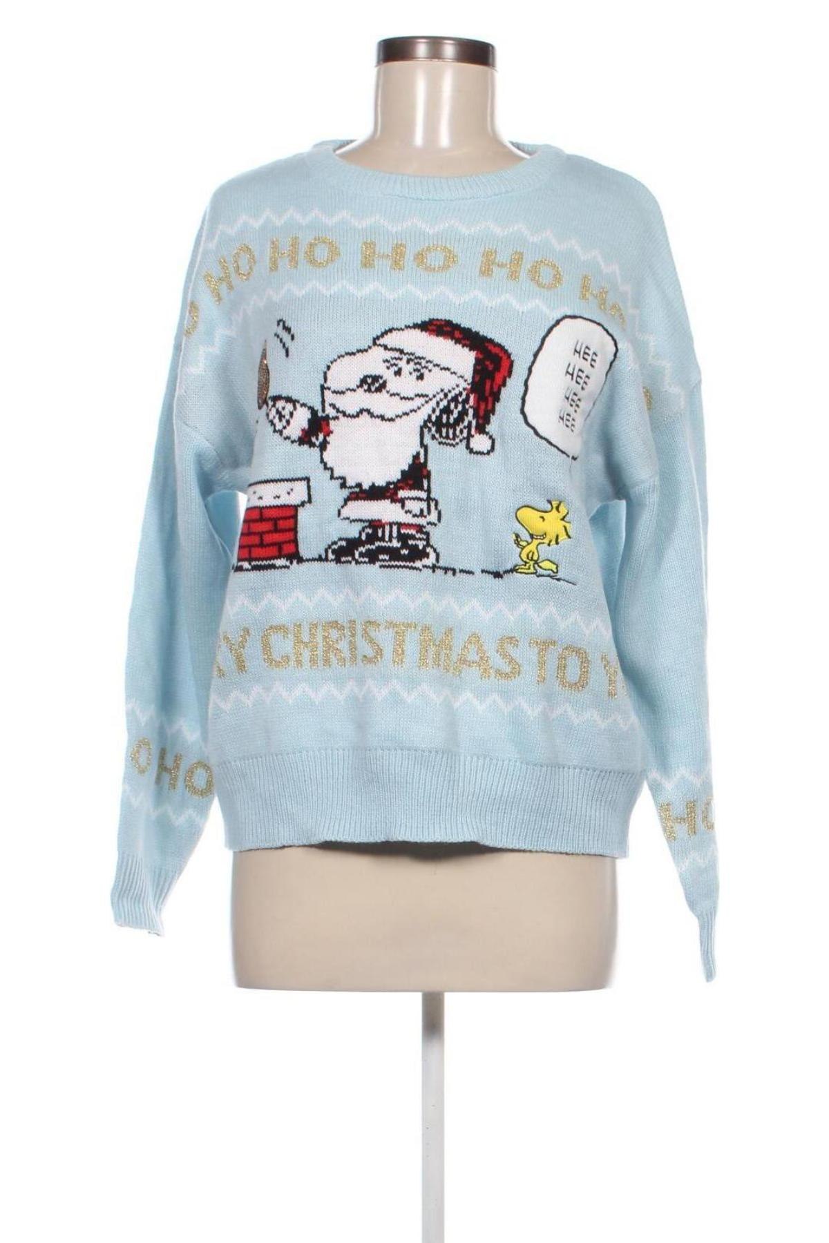 Damski sweter Peanuts, Rozmiar M, Kolor Niebieski, Cena 73,99 zł