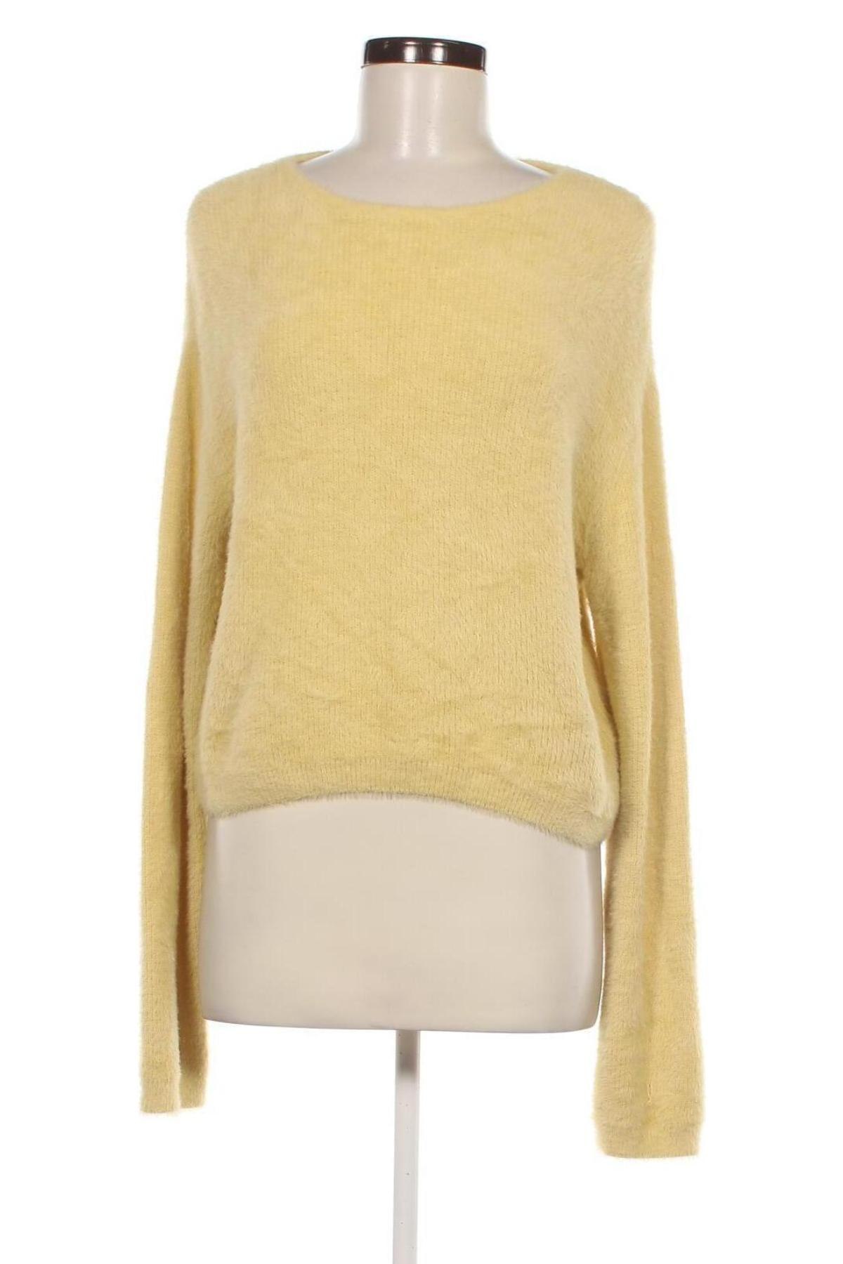 Damenpullover Pull&Bear, Größe M, Farbe Gelb, Preis 10,99 €