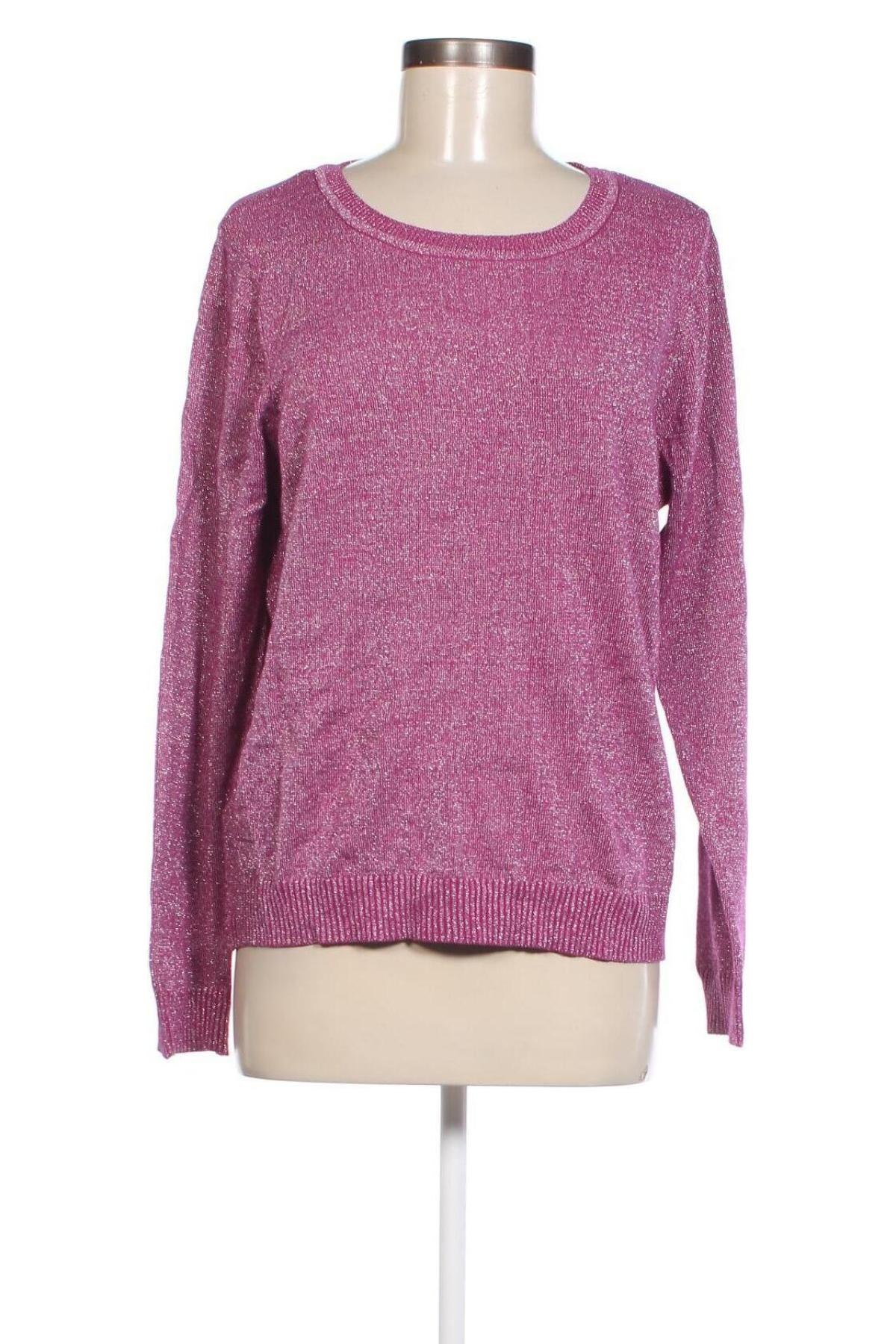 Damenpullover Rockmans, Größe M, Farbe Lila, Preis € 14,99