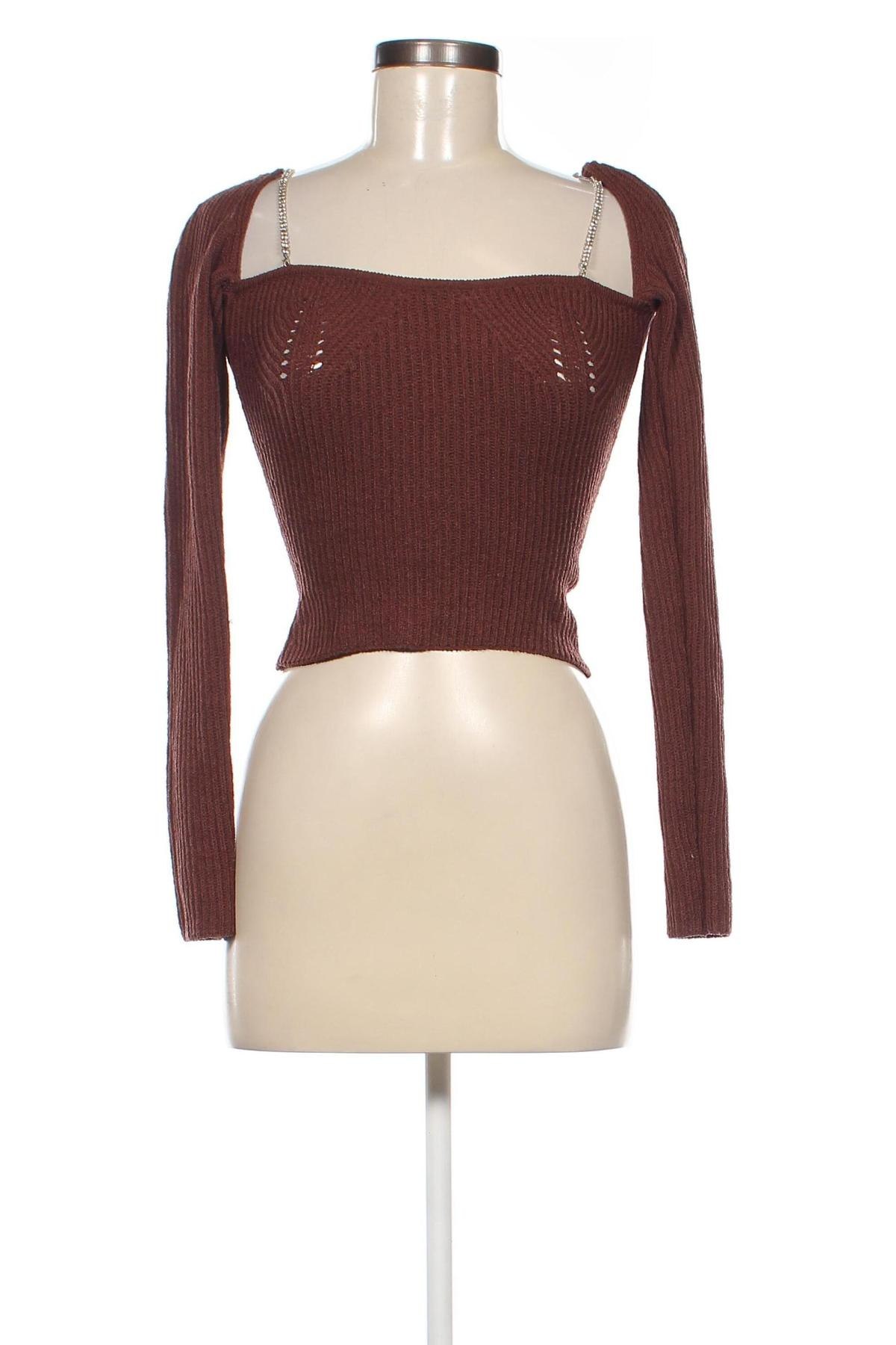 Damenpullover SHEIN, Größe M, Farbe Braun, Preis 9,99 €